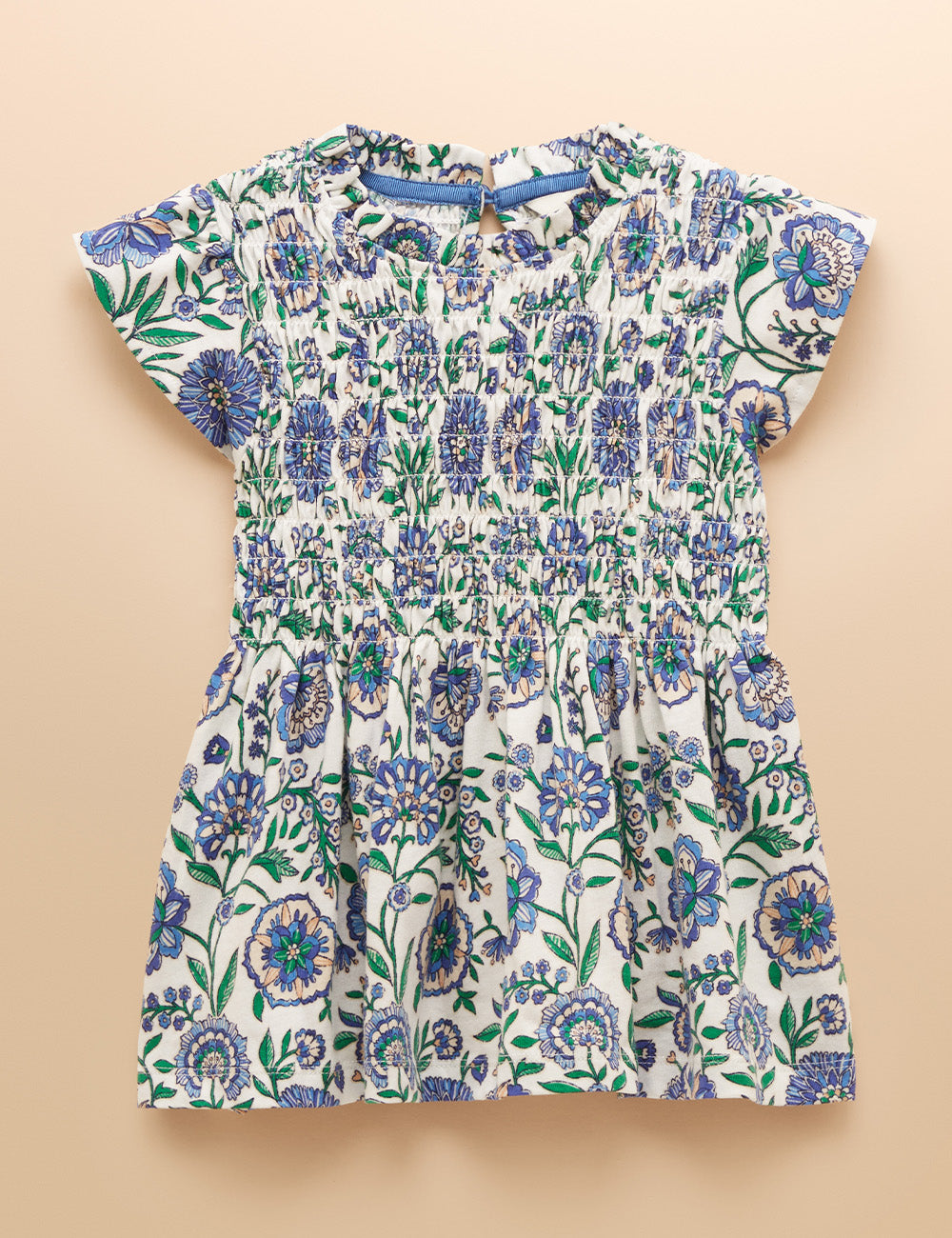 Joules Gracie Top - Blue Foulard