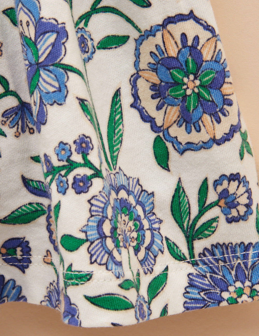 Joules Gracie Top - Blue Foulard
