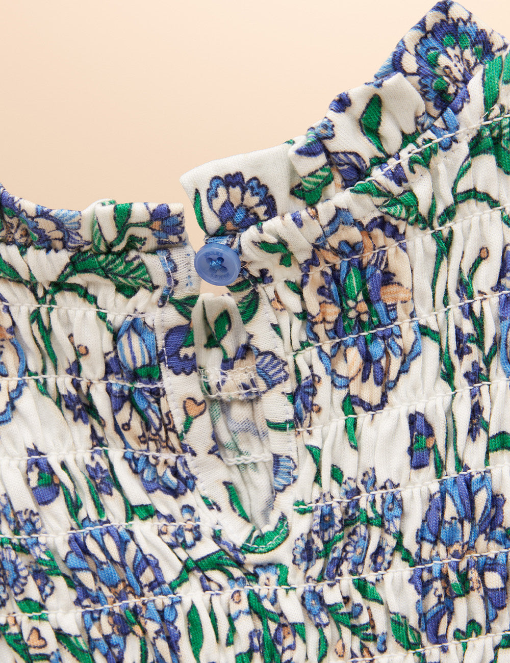 Joules Gracie Top - Blue Foulard