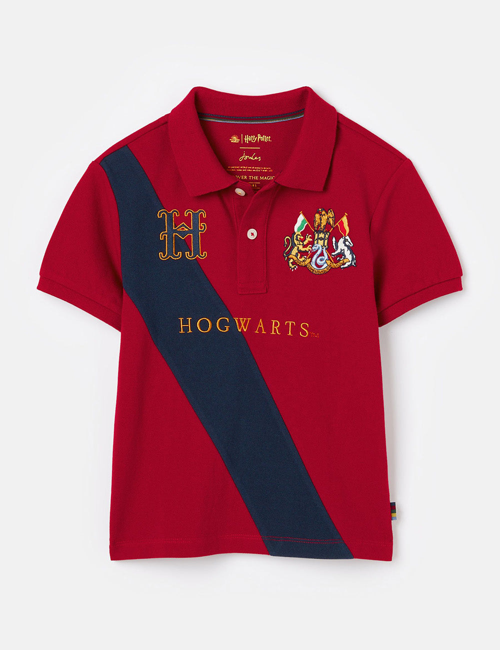Joules Gryffindor™ Polo Shirt - Rhubarb Navy