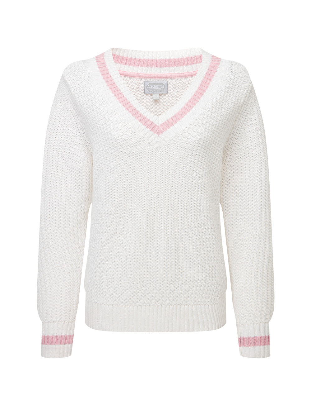 Schoffel Hambledon Jumper - Soft White/Blush