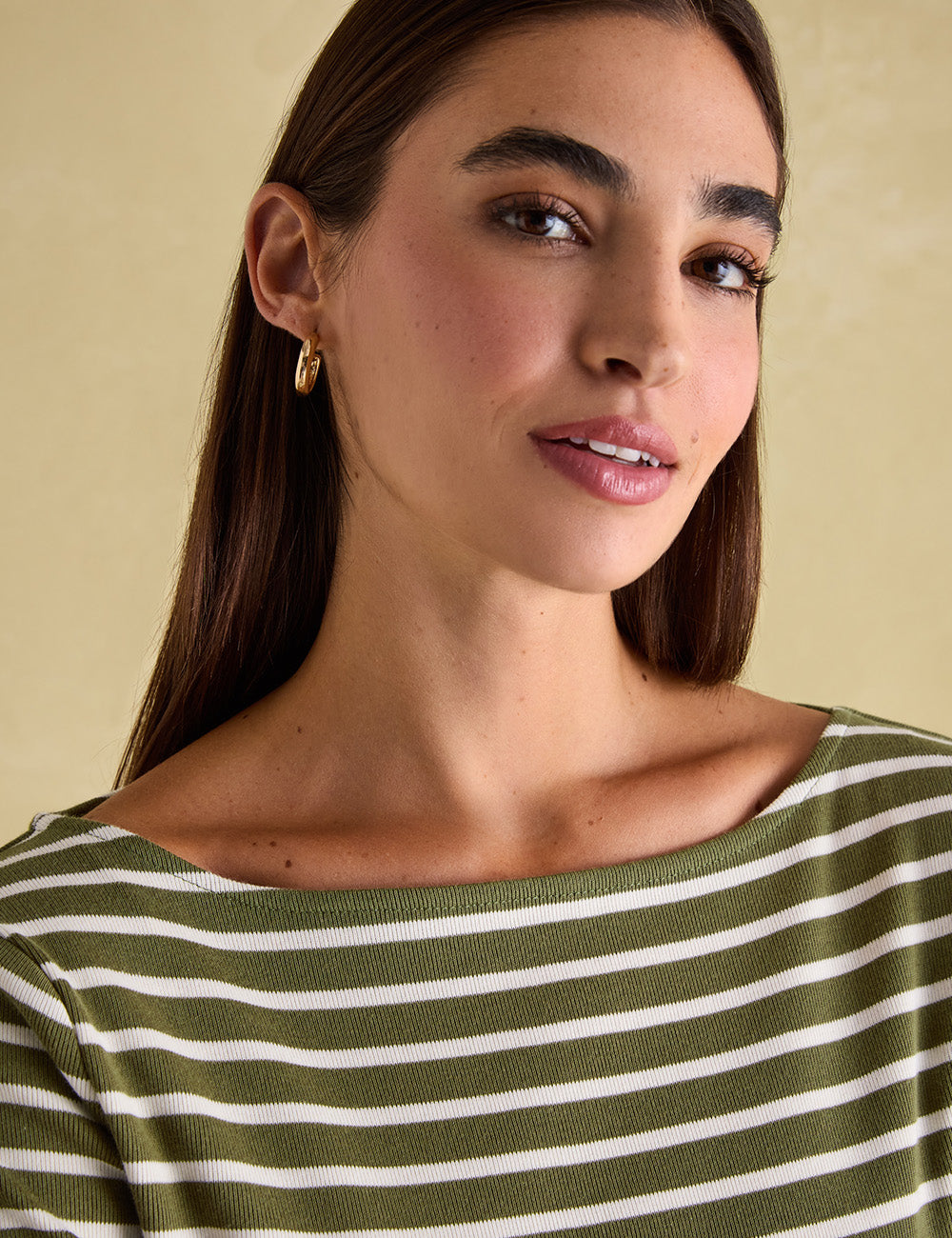 Joules Harbour Long Sleeve Top - Green