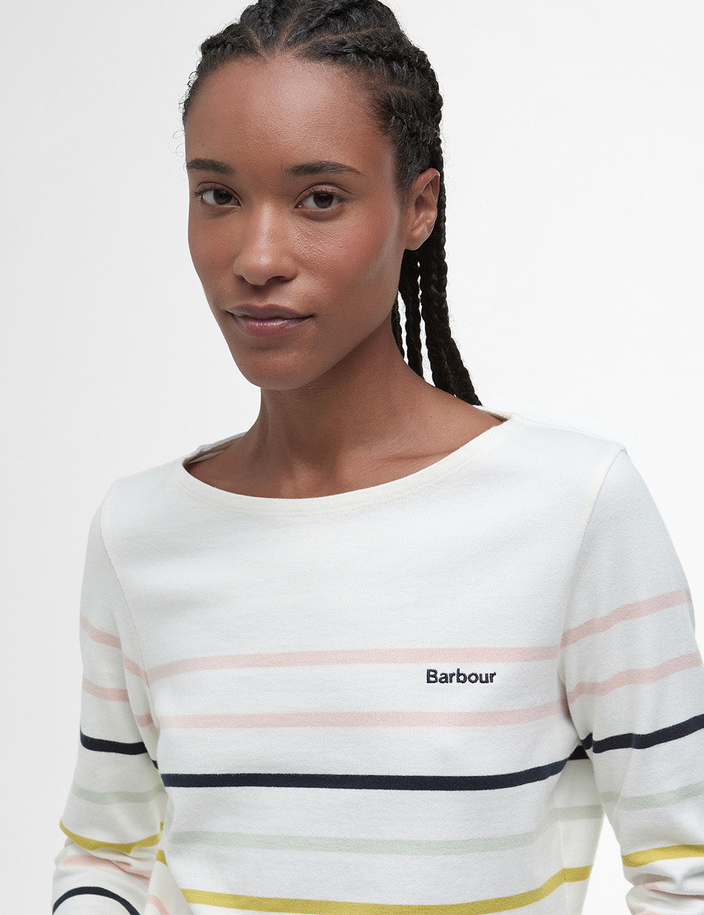 Barbour Hawkins Top - Cloud Stripe