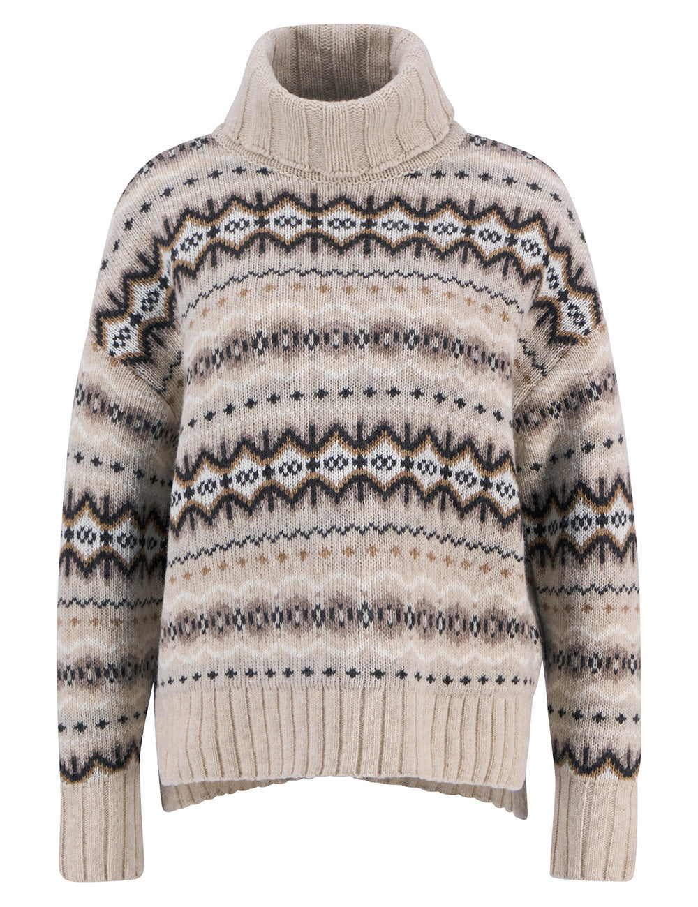 Barbour Helen Knitted Jumper - Birch Multi