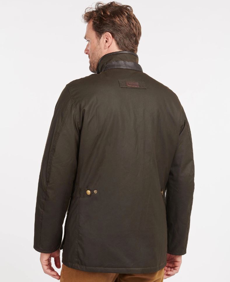 Barbour Hereford Wax Jacket - Olive