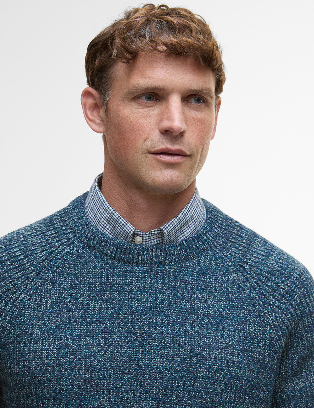 Barbour Horseford Crew Neck Jumper - Mallard Green