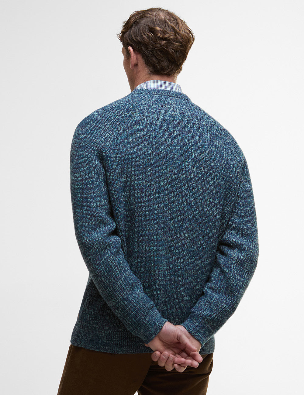 Barbour Horseford Crew Neck Jumper - Mallard Green