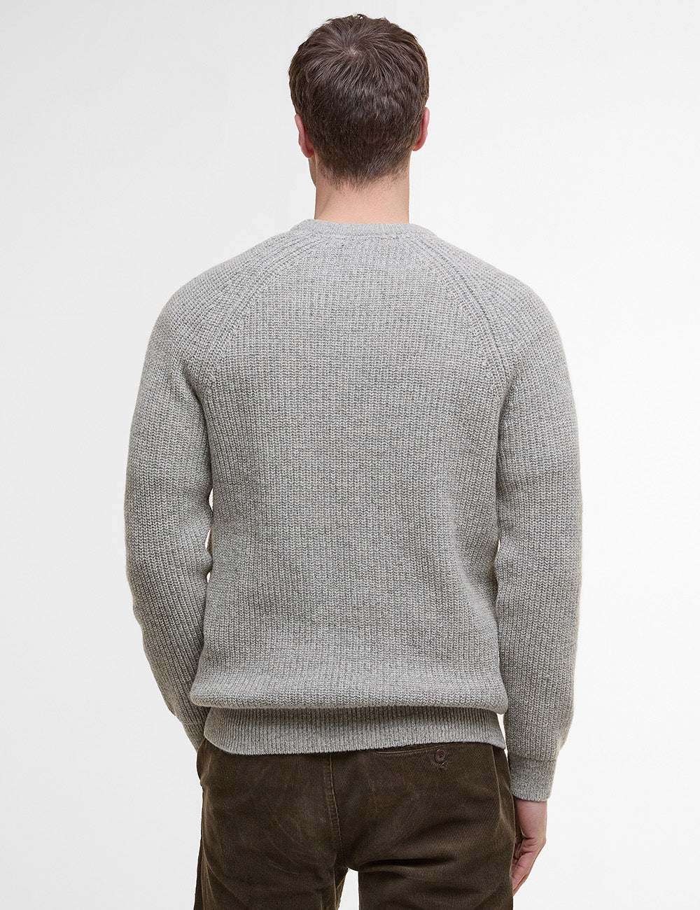 Barbour Horseford Crew Neck Jumper - Stone