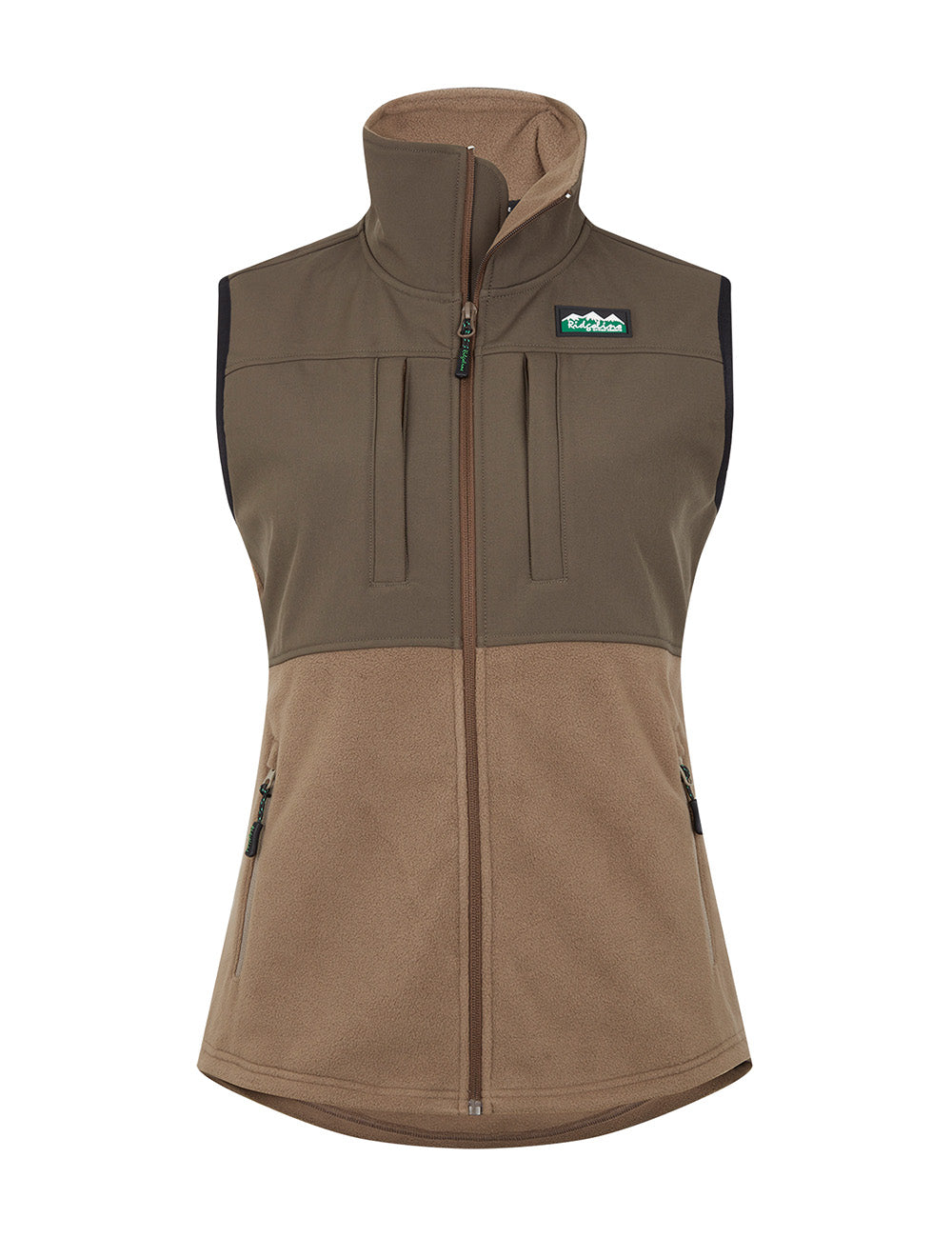 Ridgeline Hybrid Vest - Bark/Light Bark