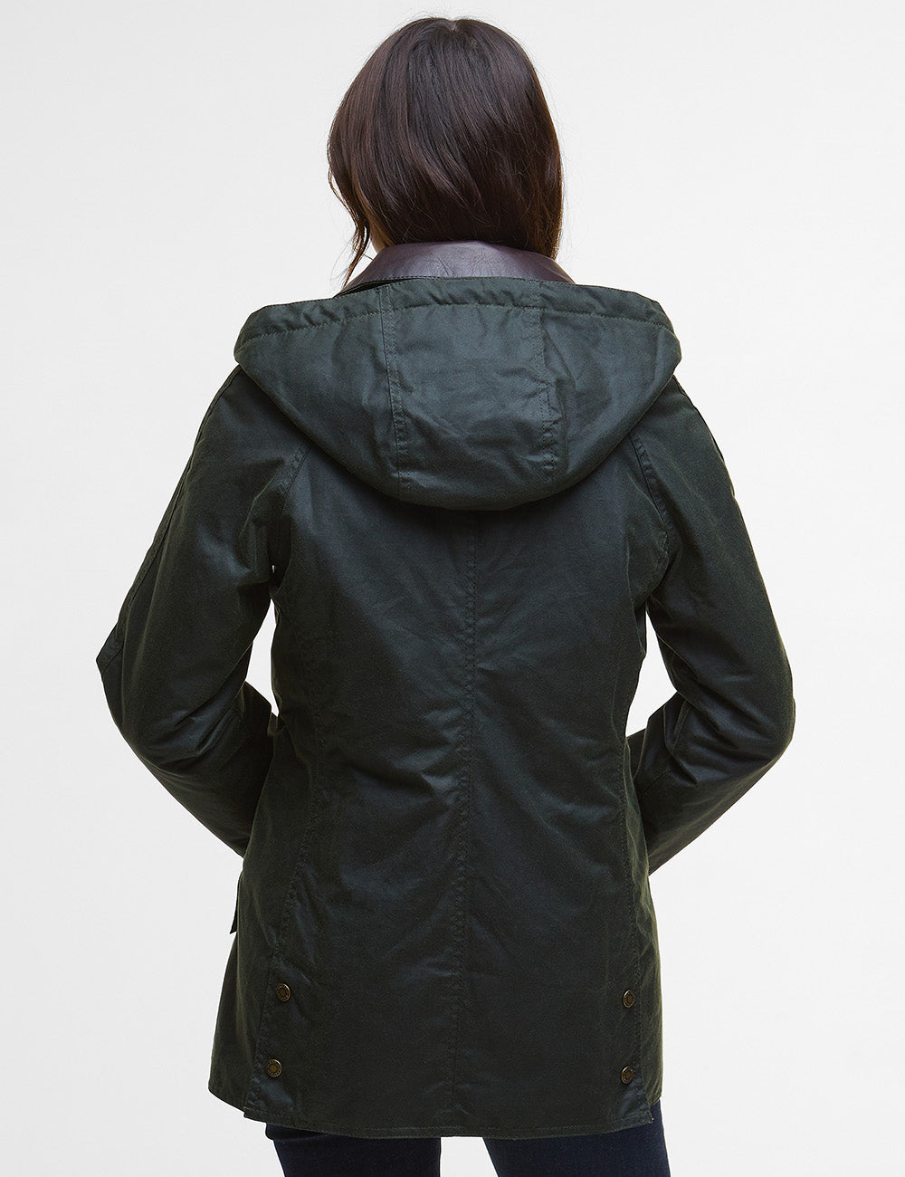Barbour Ivy Wax Jacket - Fern