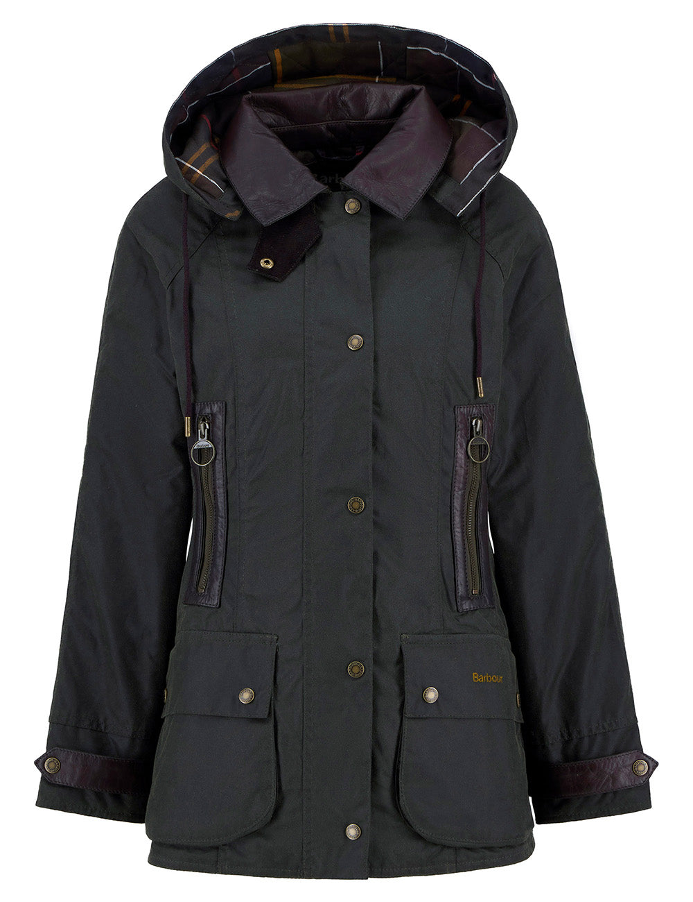 Barbour Ivy Wax Jacket - Fern