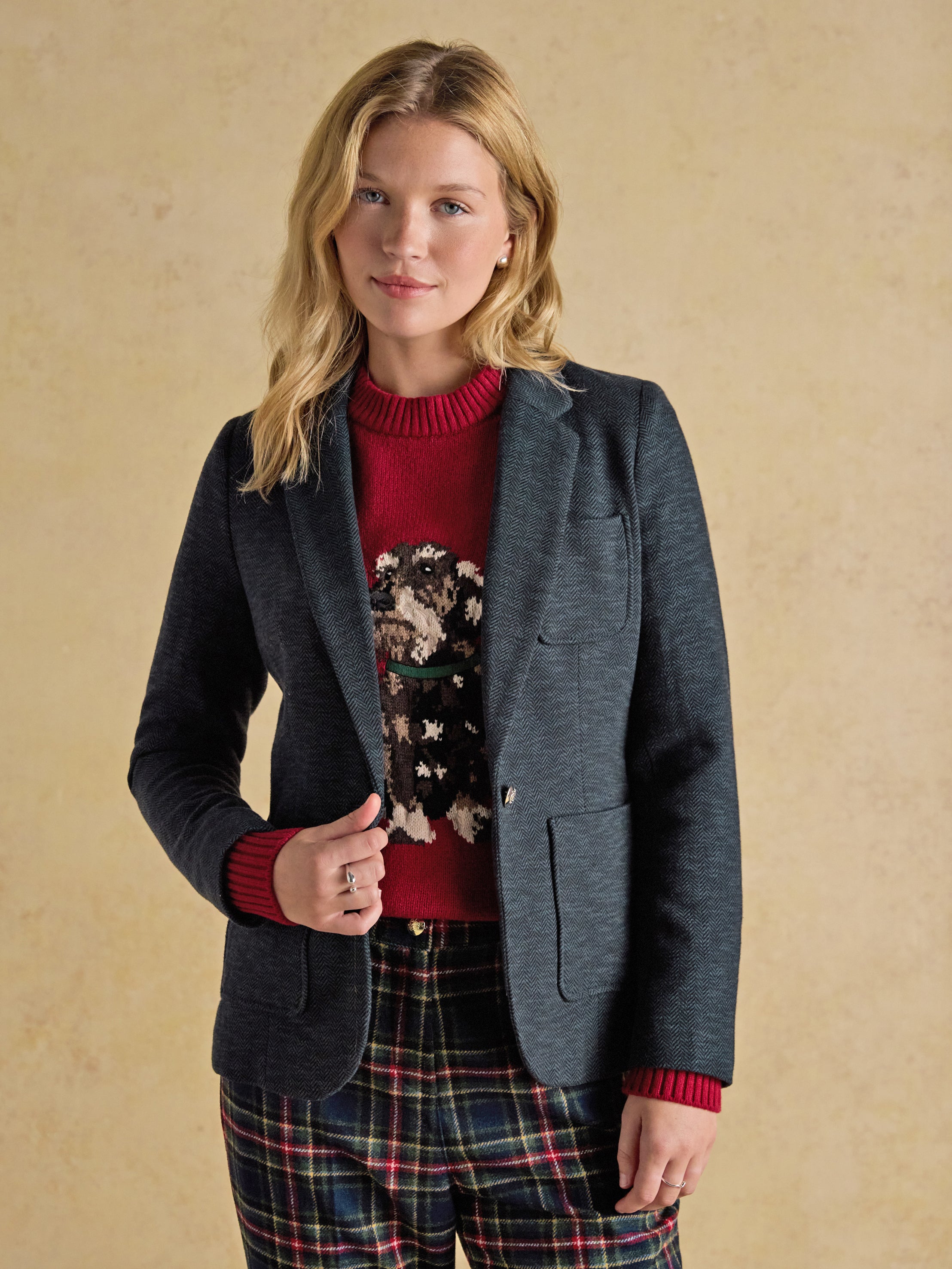 Joules Womens Albury Navy Jacket