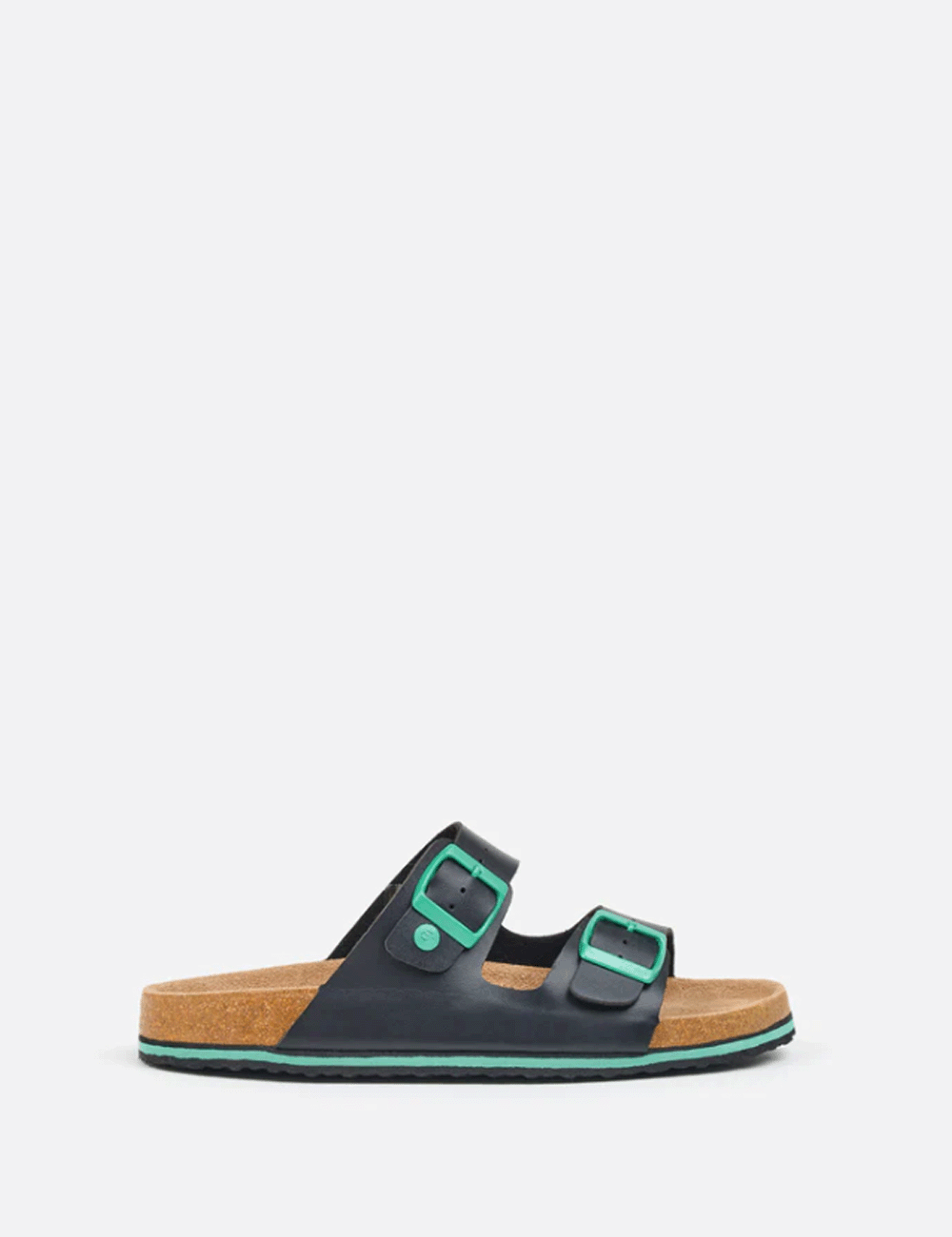 The right foot of the Kelly Pop Sandal on a grey background