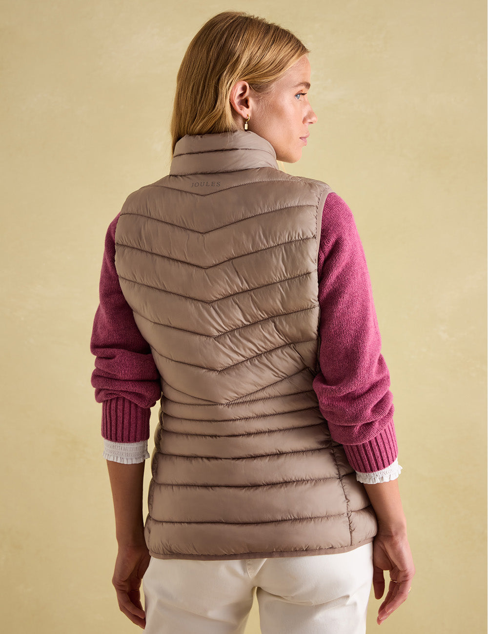 Joules Kenley Gilet - Pearl Grey