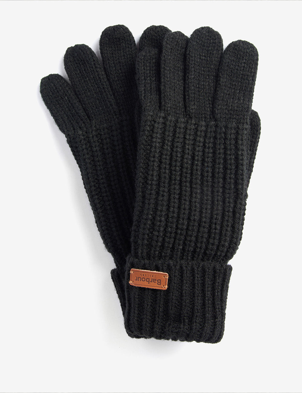 Barbour Saltburn Knitted Glove - Black