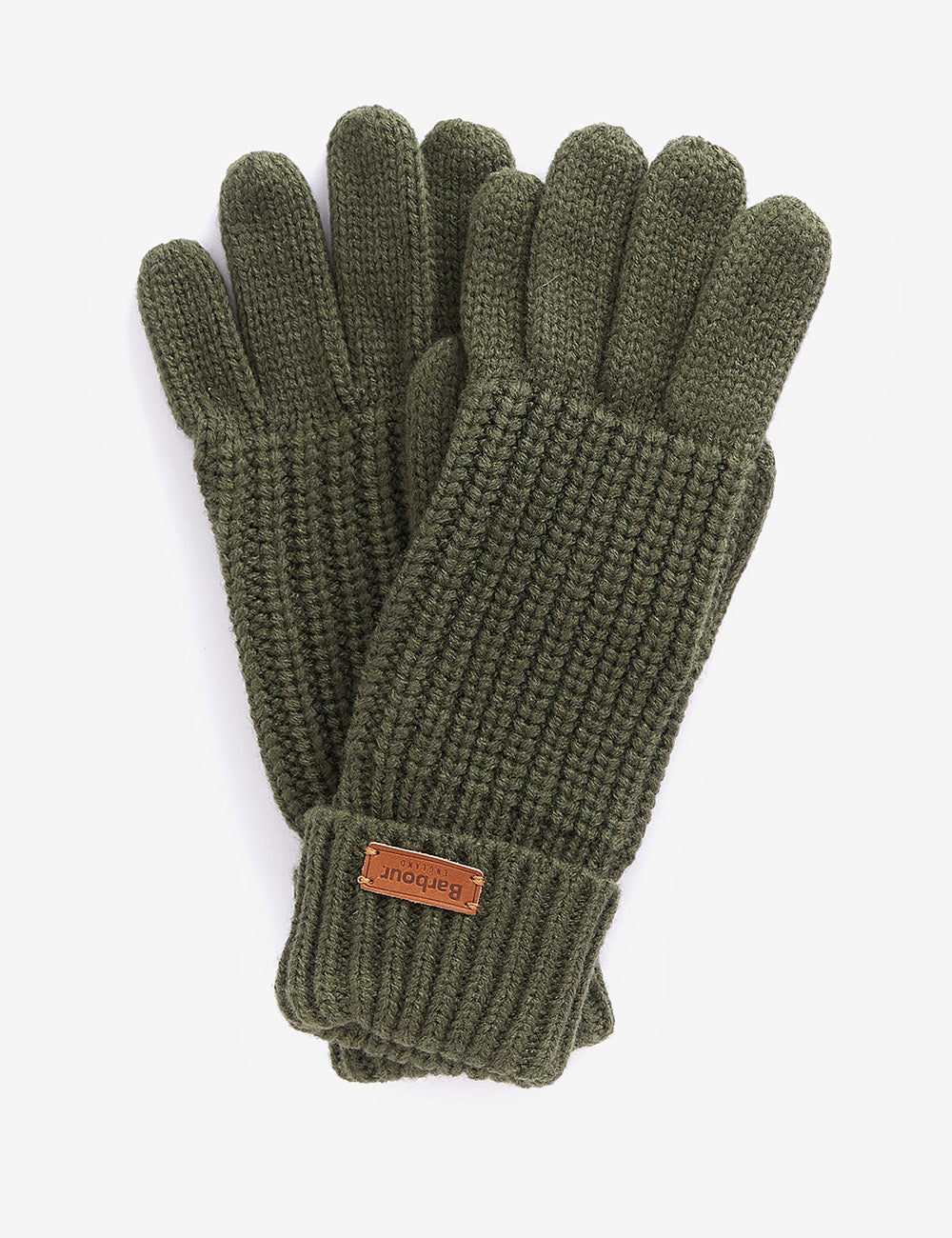 Barbour Saltburn Knitted Glove - Olive