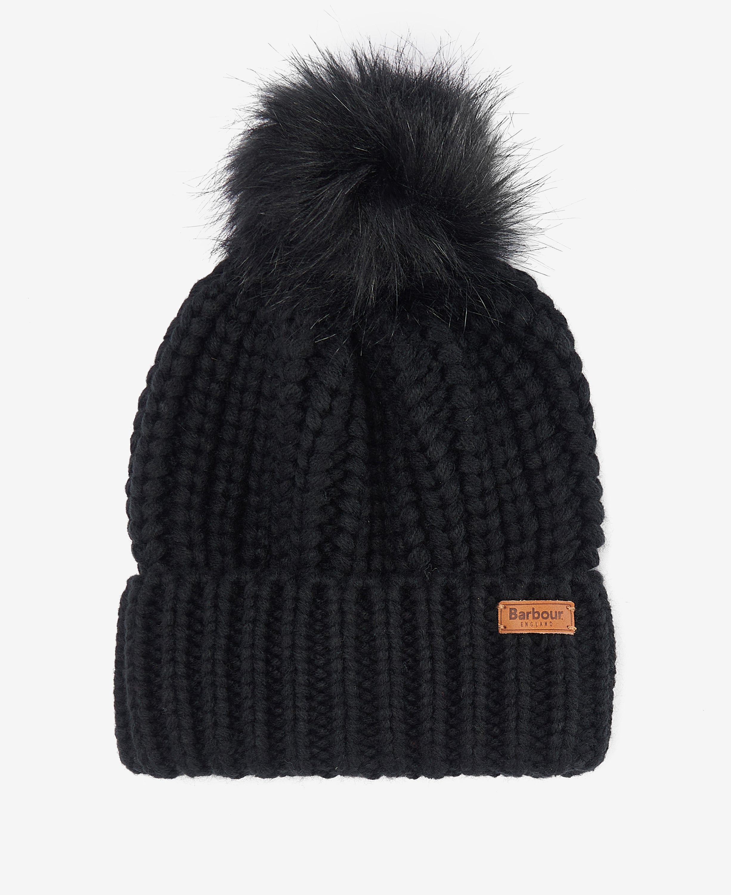 Barbour Saltburn Beanie Hat Black