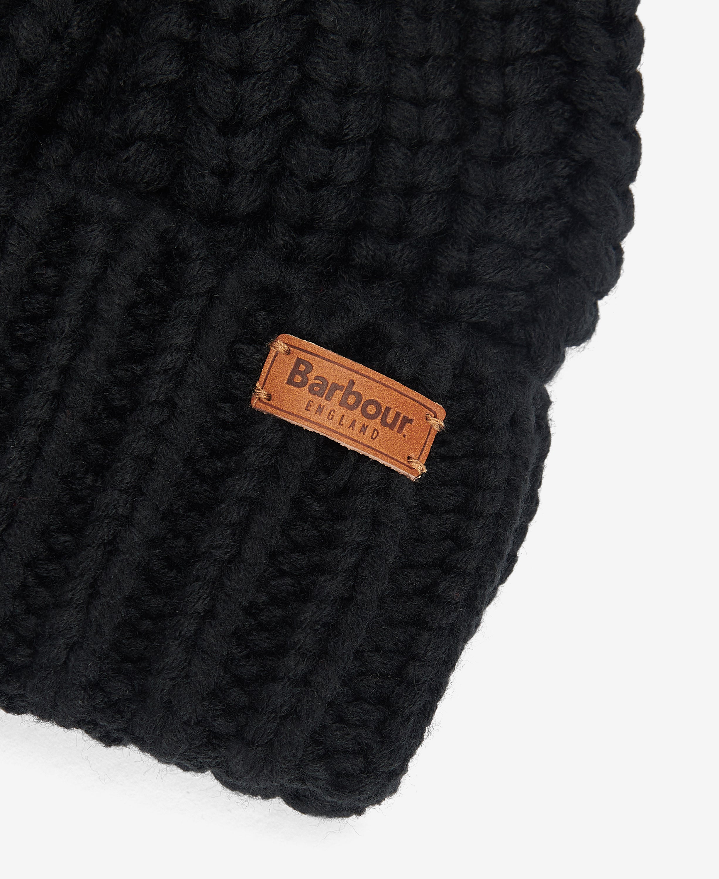 Barbour Saltburn Beanie Hat Black