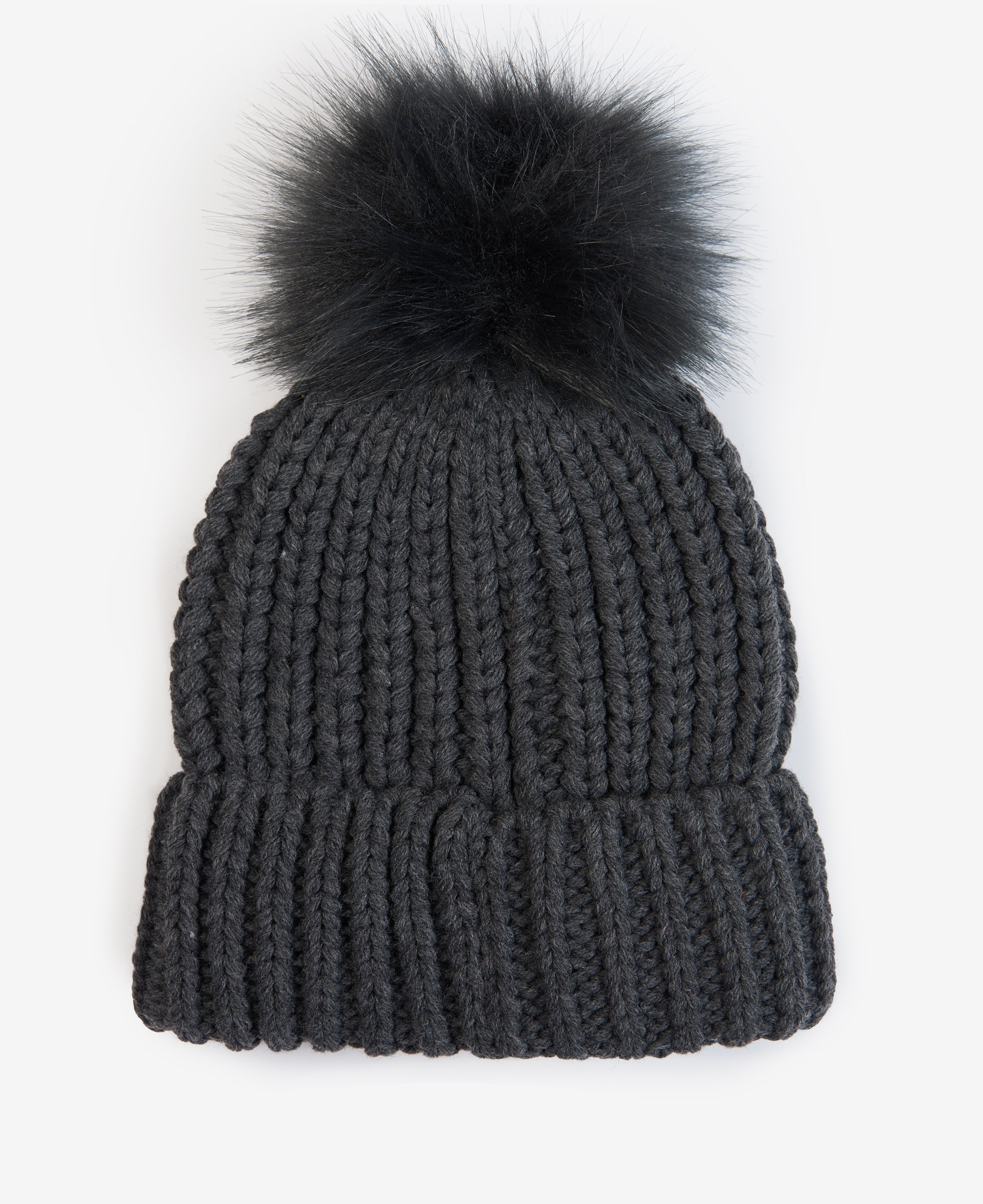 Barbour Saltburn Beanie Hat Charcoal