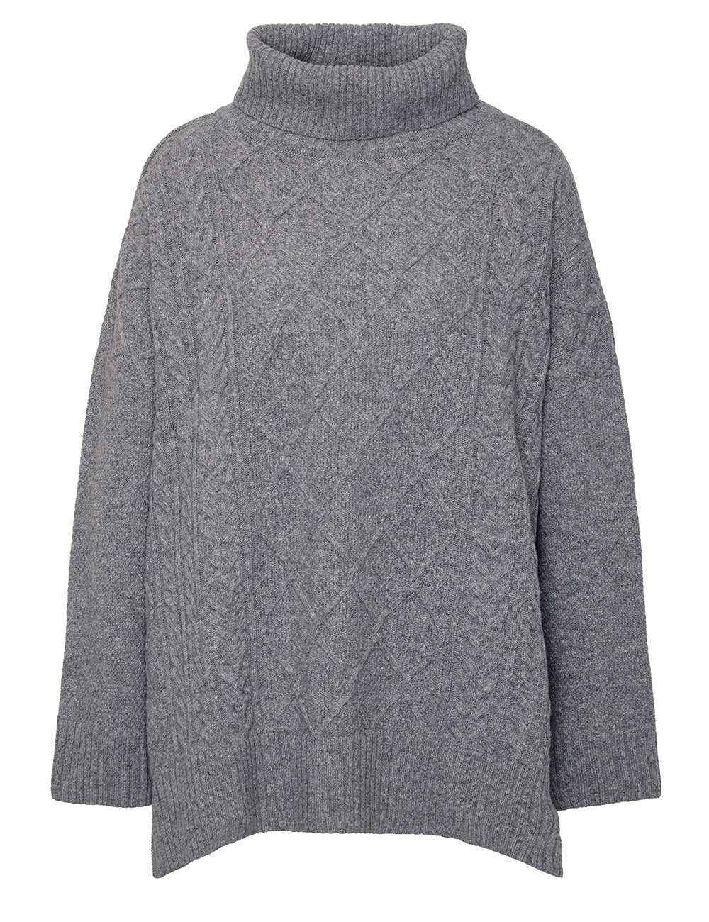 Barbour Burne Cape - Grey Marl