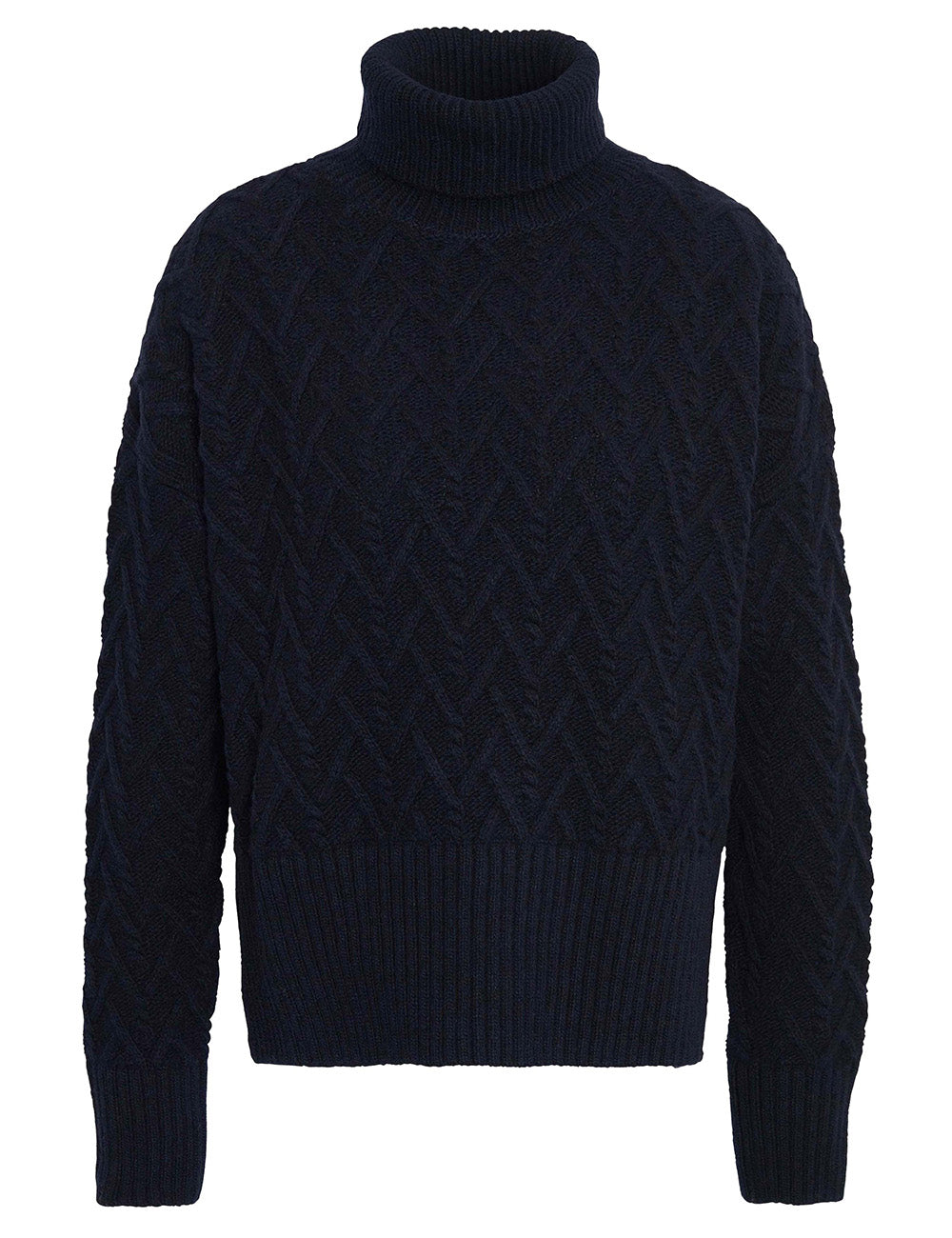 Barbour Clarence Knitted Jumper - Navy