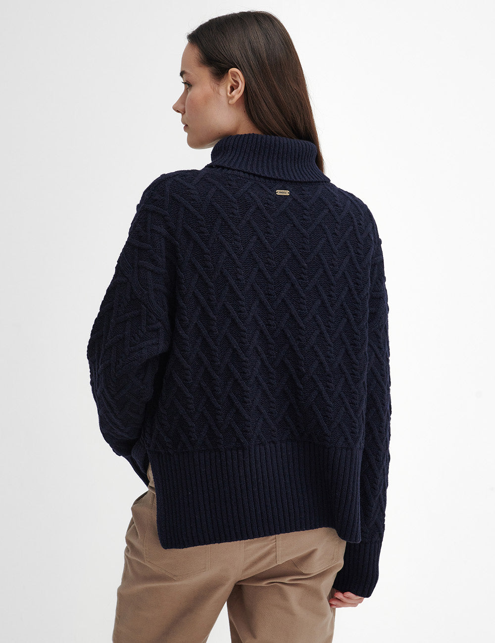 Barbour Clarence Knitted Jumper - Navy