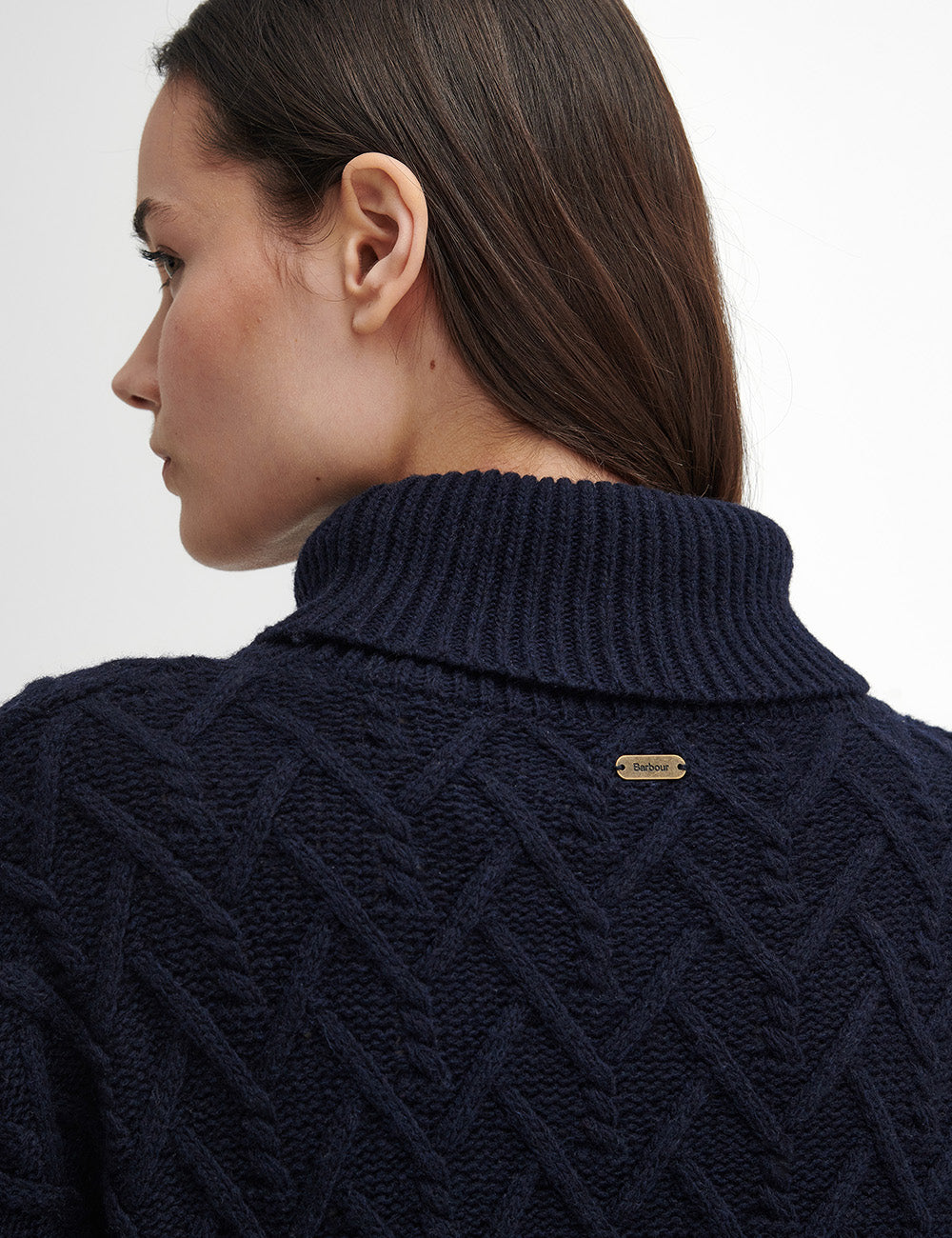 Barbour Clarence Knitted Jumper - Navy