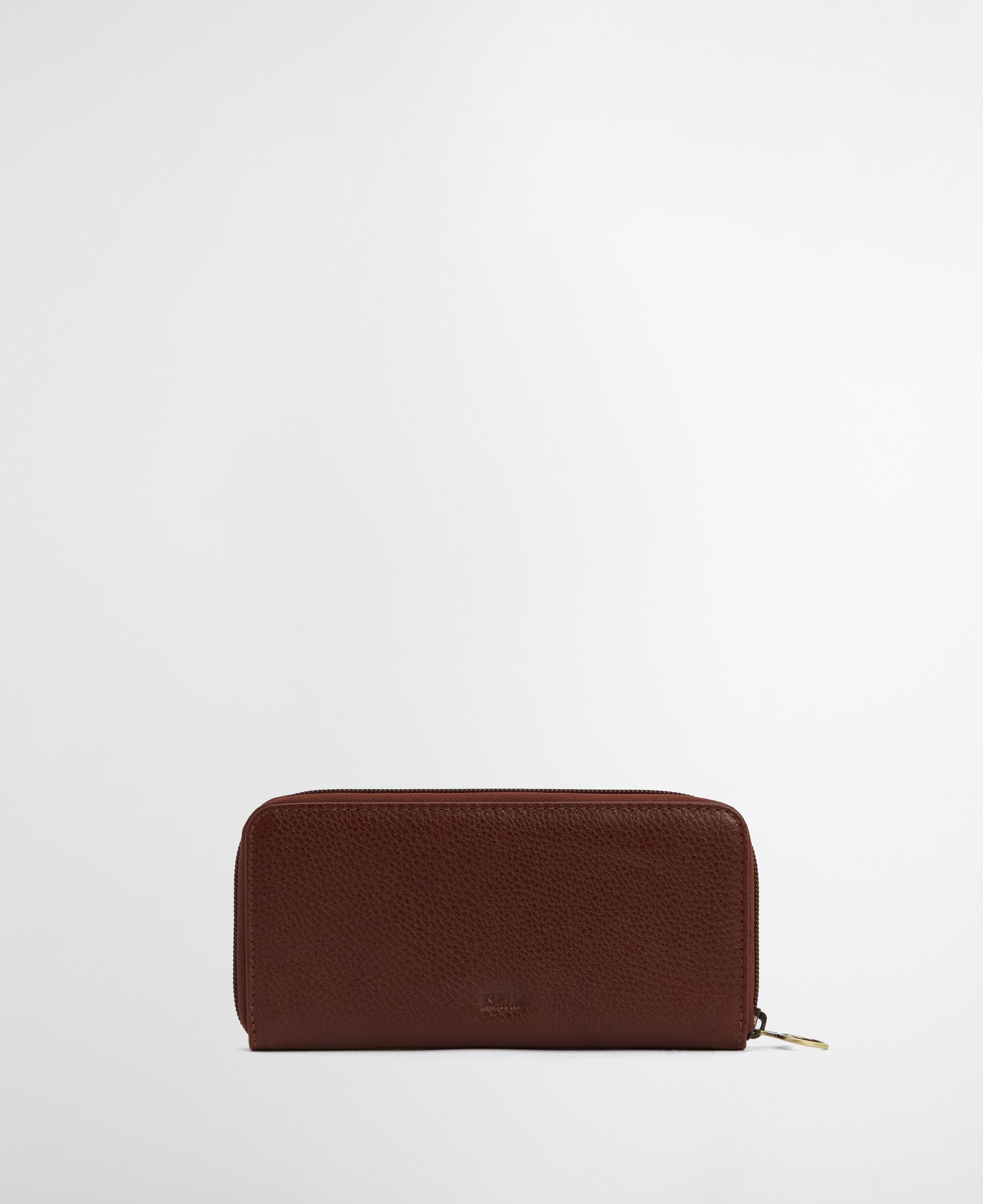 Barbour Birch Leather Matinee Purse Brown