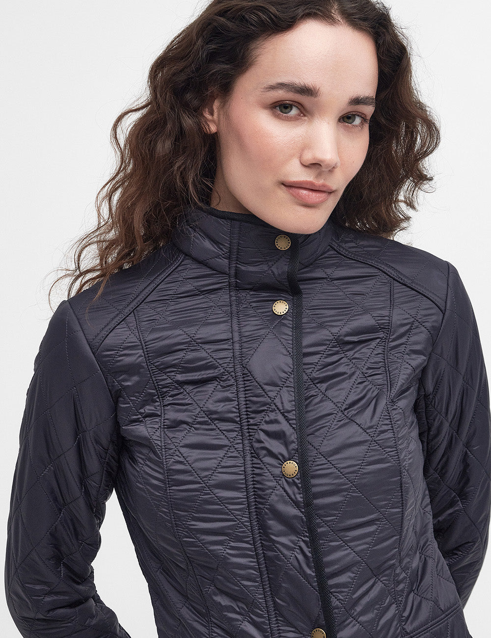 Barbour Cavalry Polarquilt Jacket - Navy