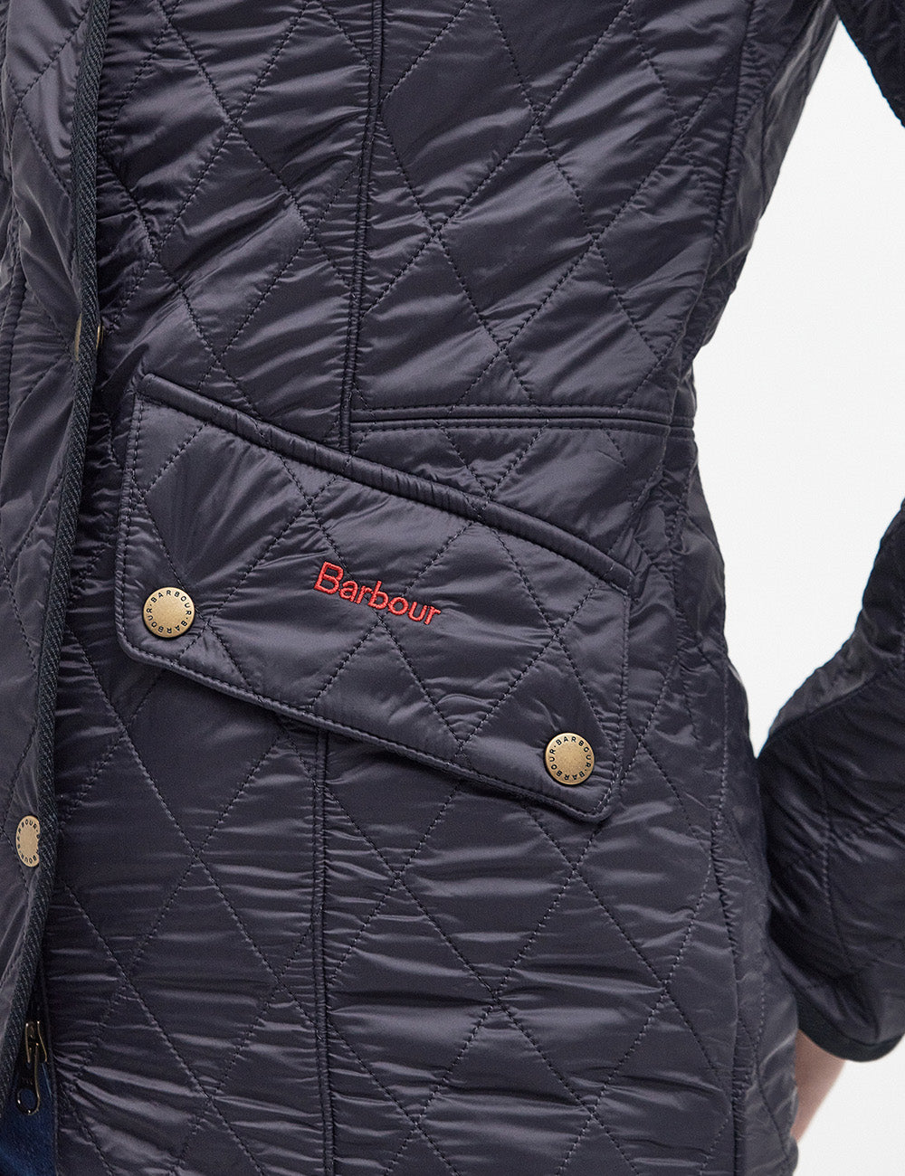 Barbour Cavalry Polarquilt Jacket - Navy