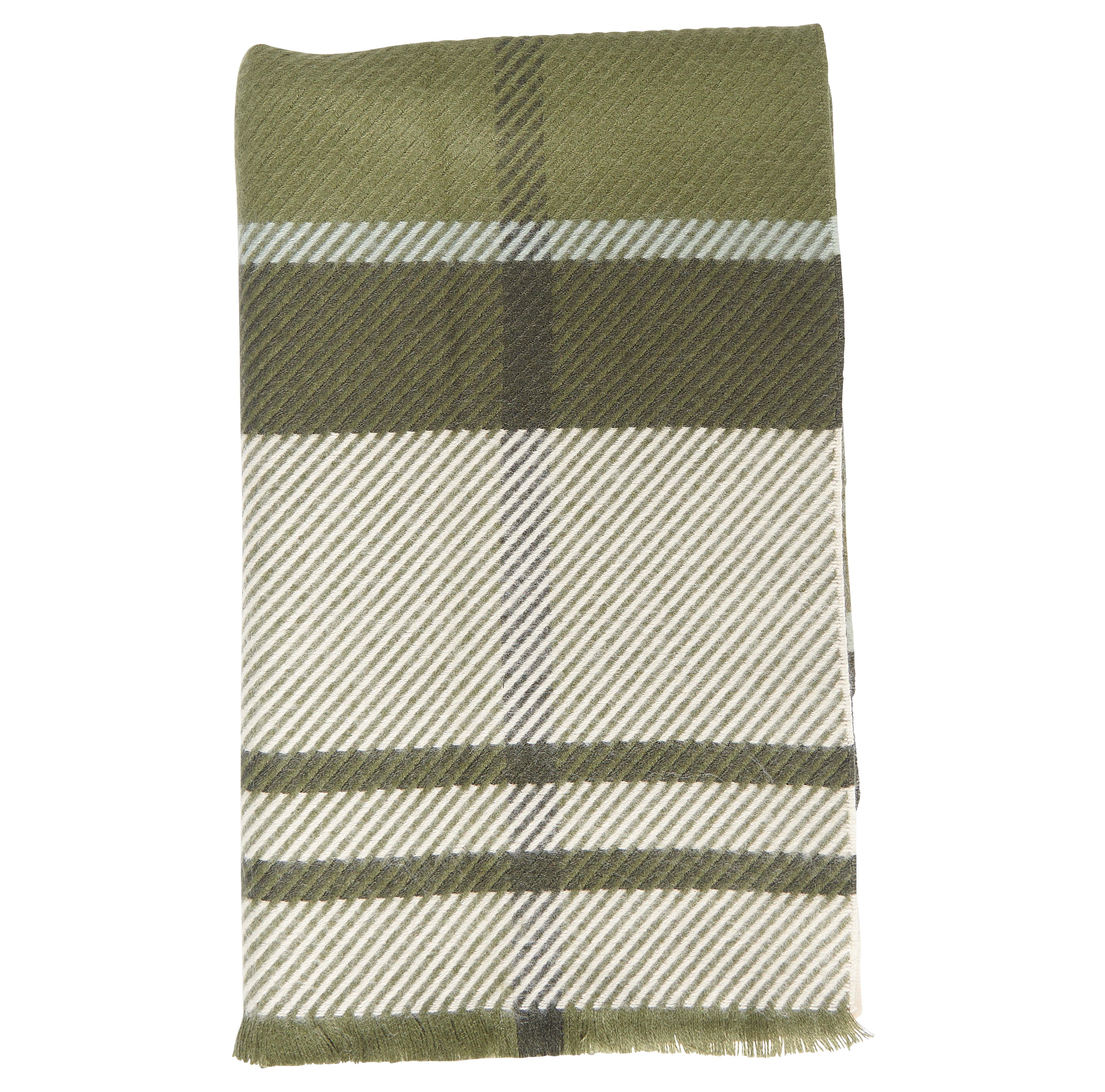 Barbour Blair Tartan Scarf Loden
