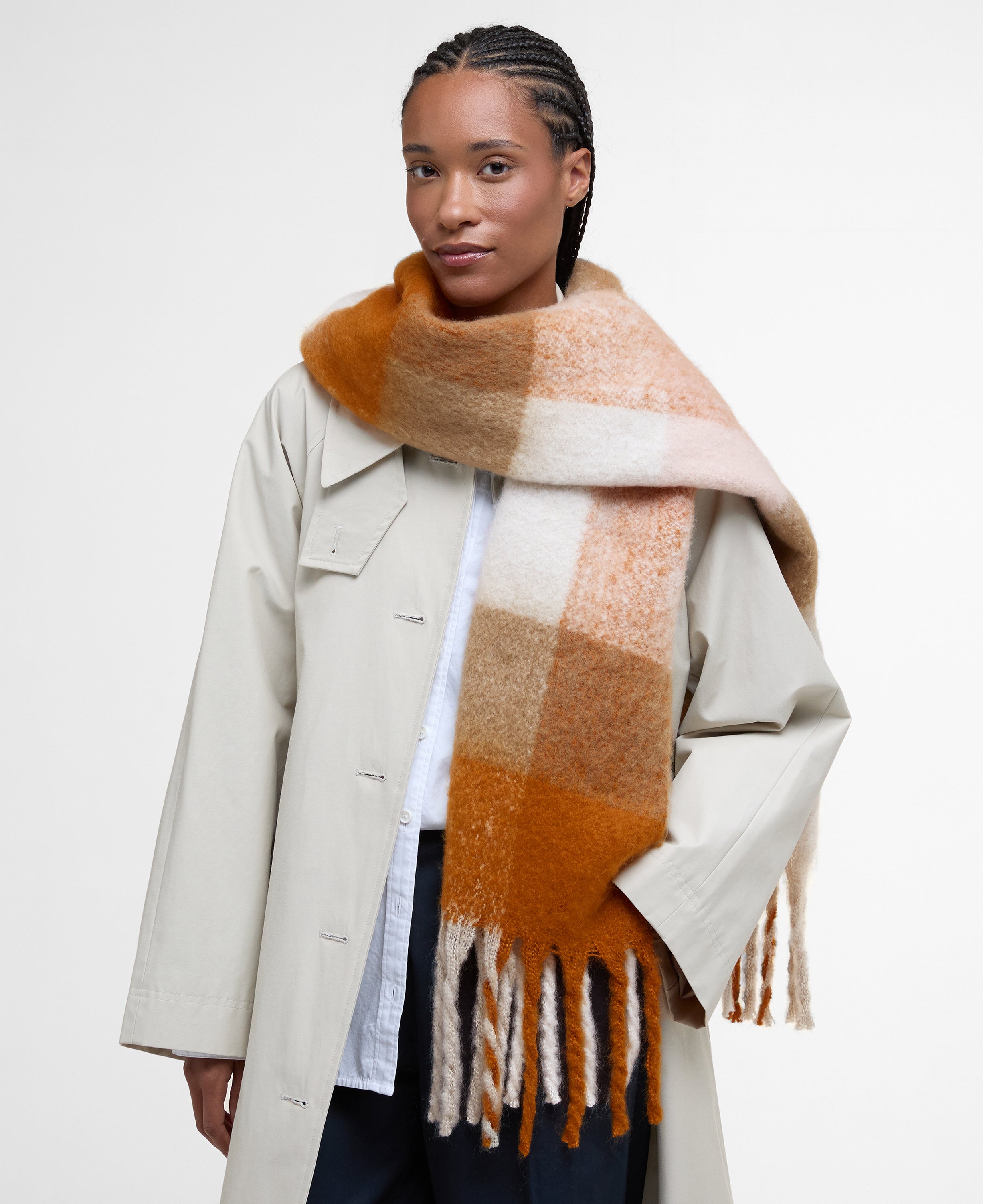 Barbour Marie Scarf Check