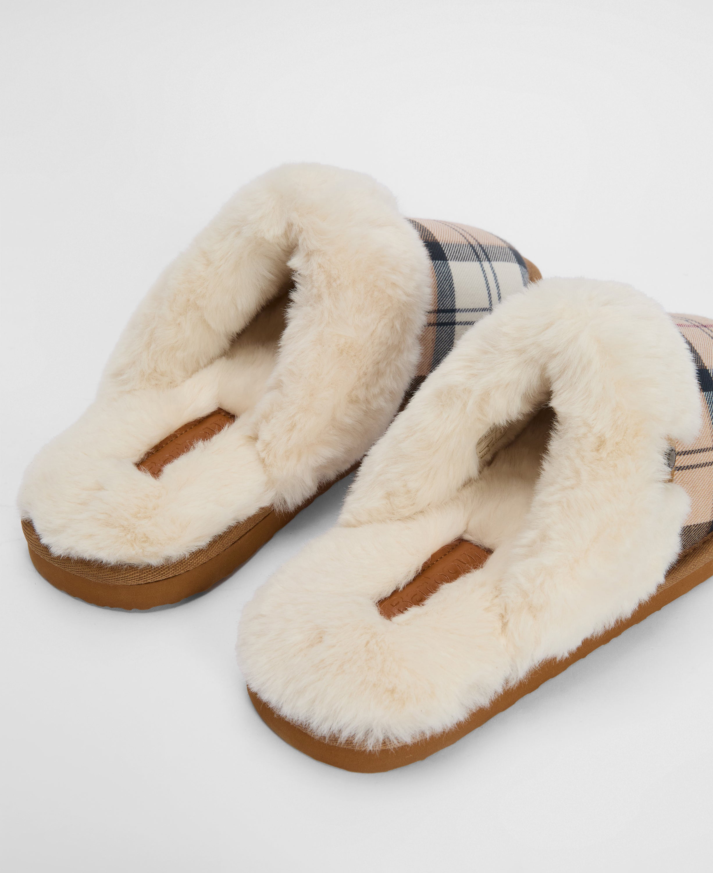 Barbour Claudia Tartan Mule Slipper