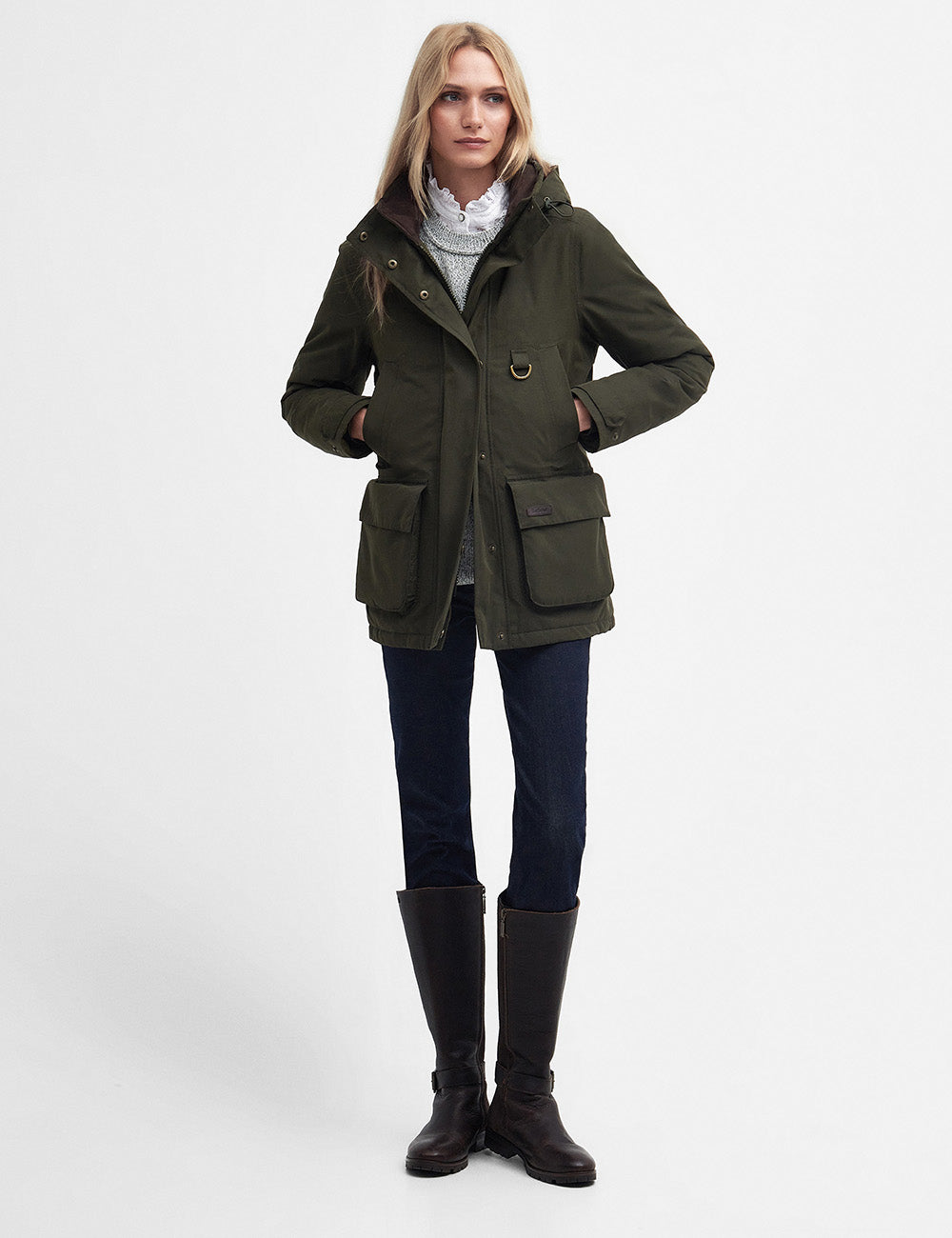 Barbour Retriever Jacket - Olive