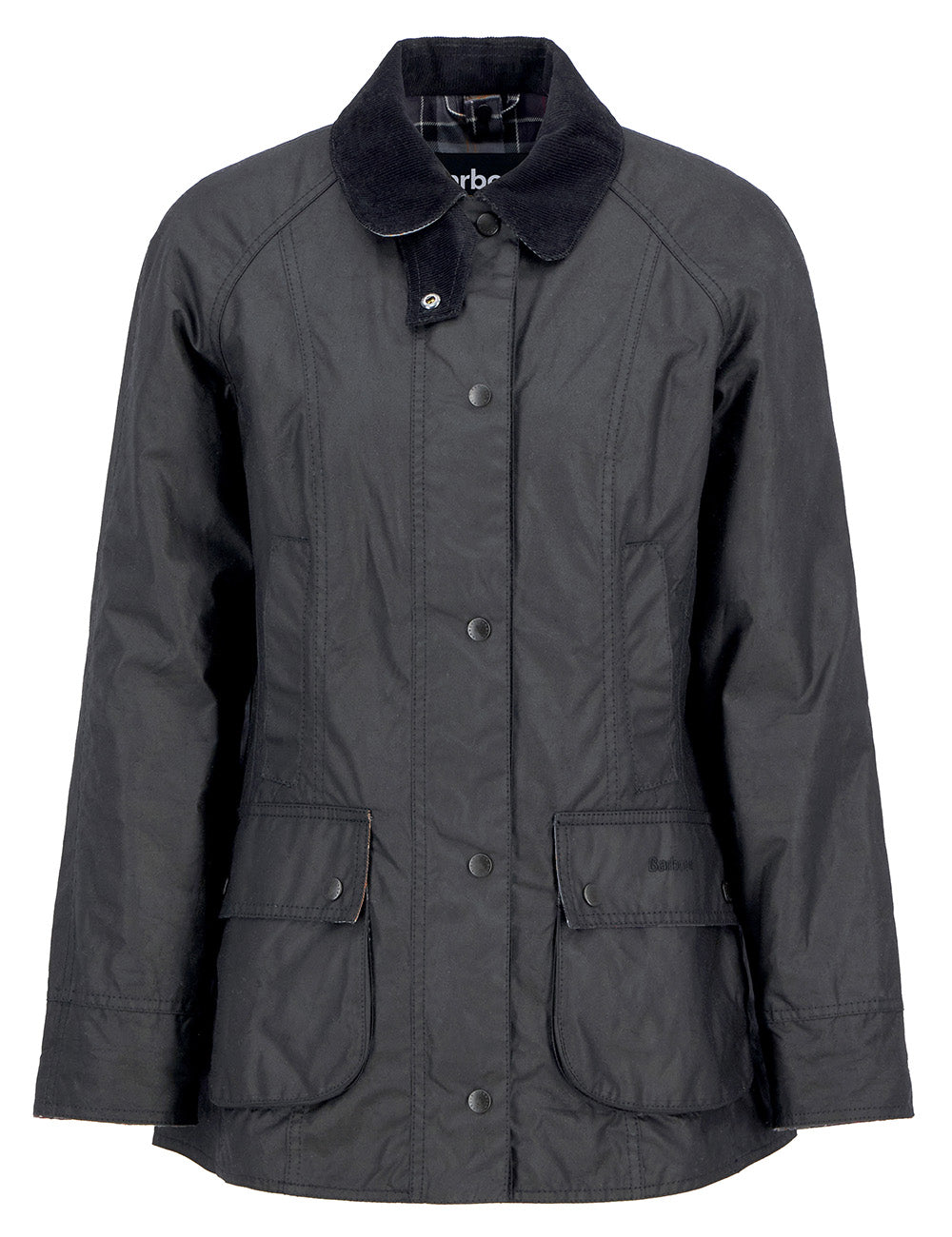 Barbour Beadnell Wax Jacket - Black