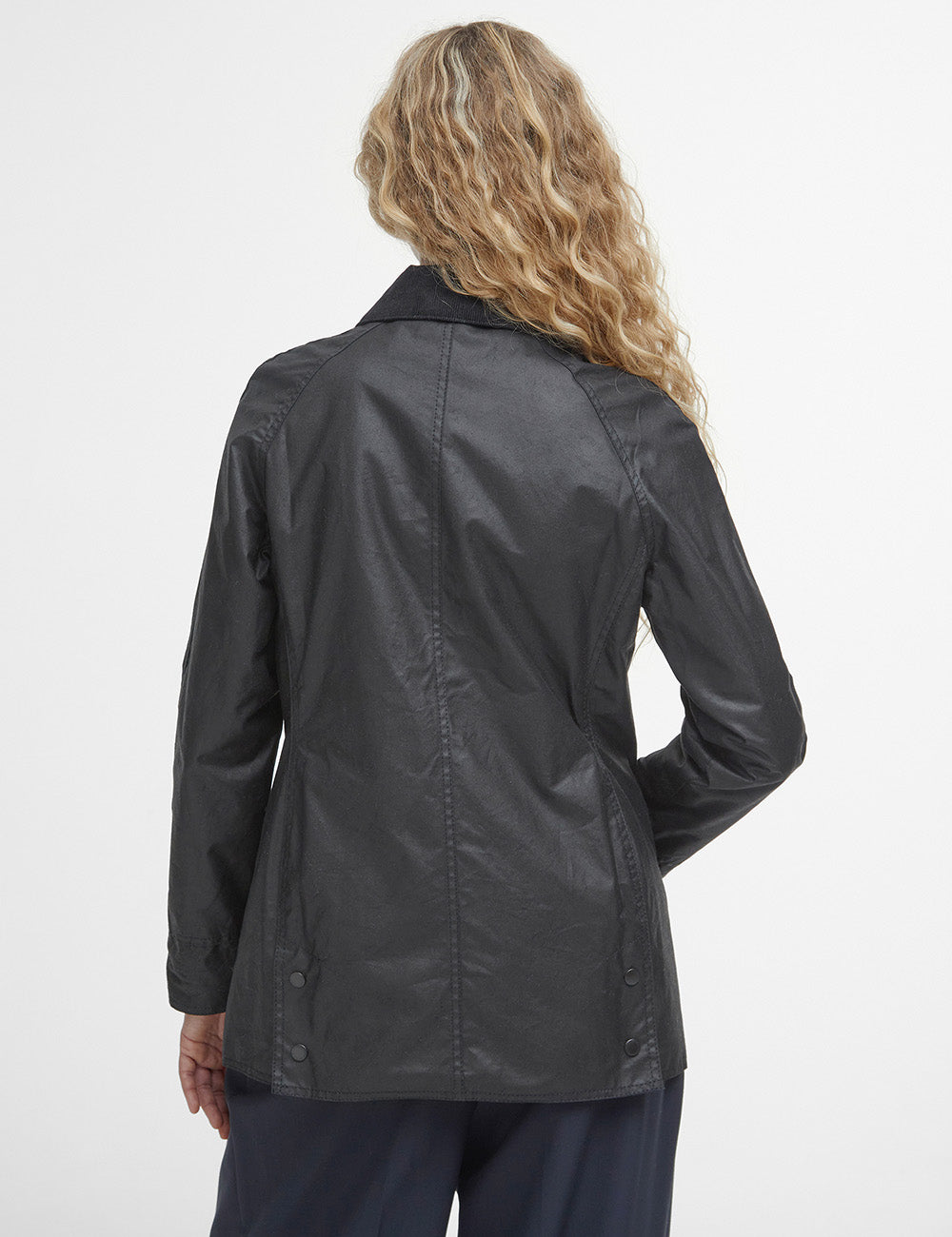 Barbour Beadnell Wax Jacket - Black