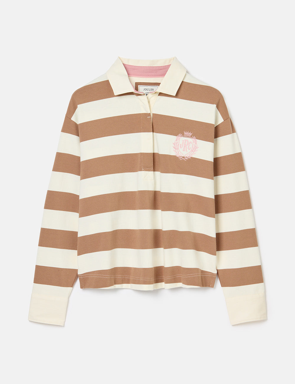 Joules Lara Rugby Shirt - Tan