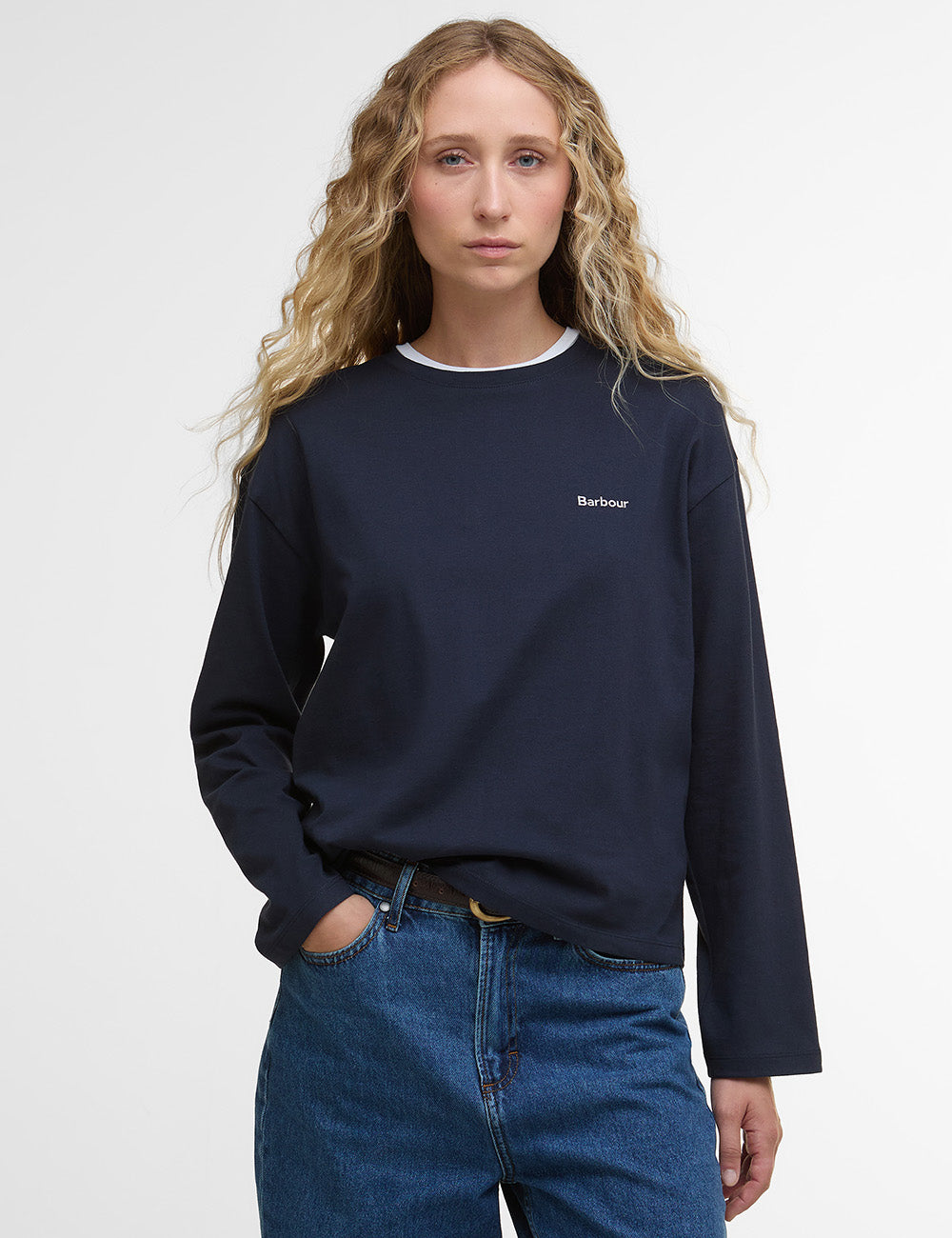 Barbour Lavensdale Top - Navy