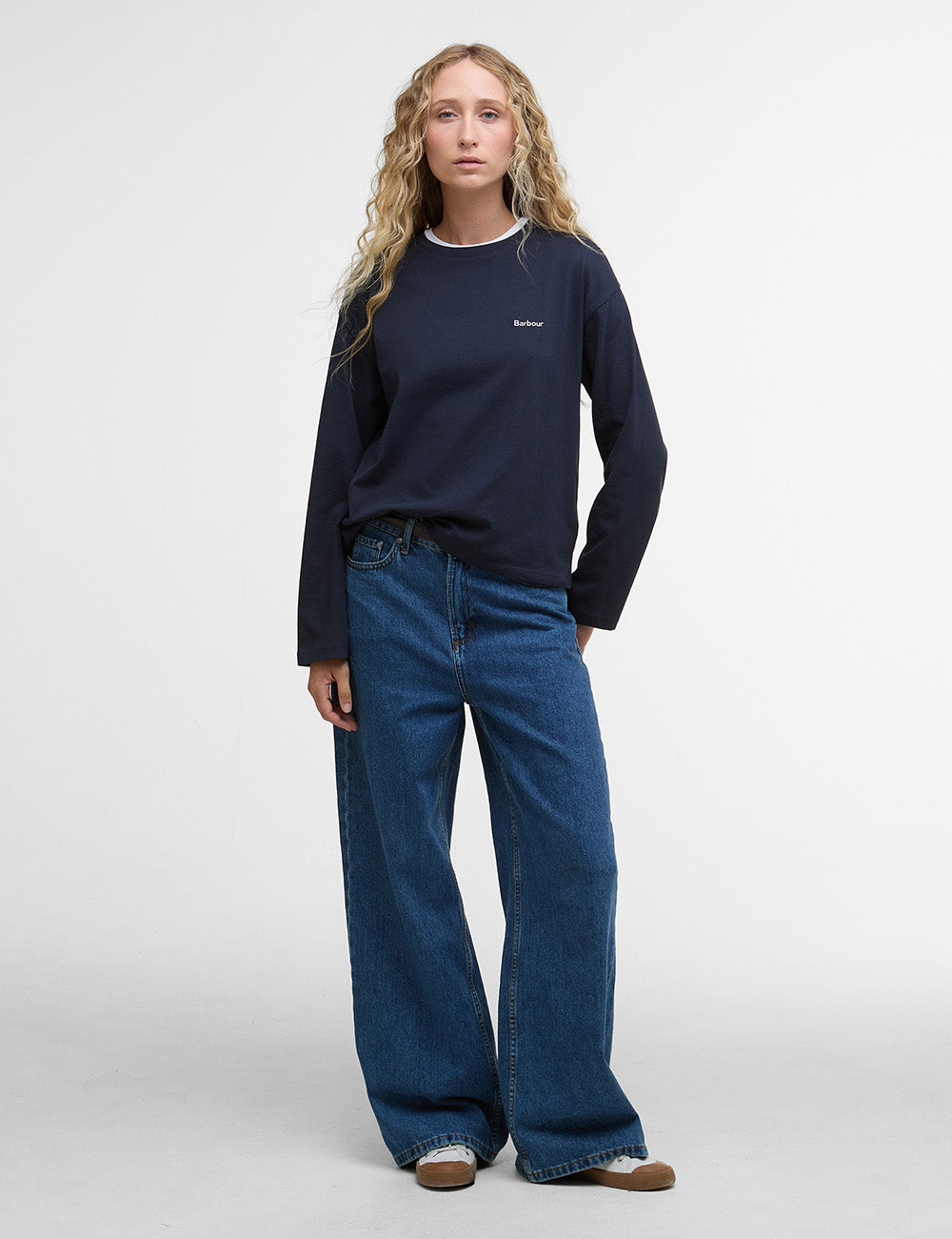 Barbour Lavensdale Top - Navy