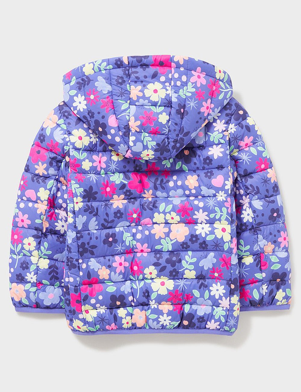 Crew Clothing Lightweight Floral Jacket - Blue Multi