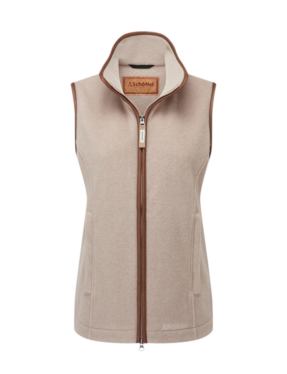 Schoffel Lyndon Fleece Gilet - Mushroom