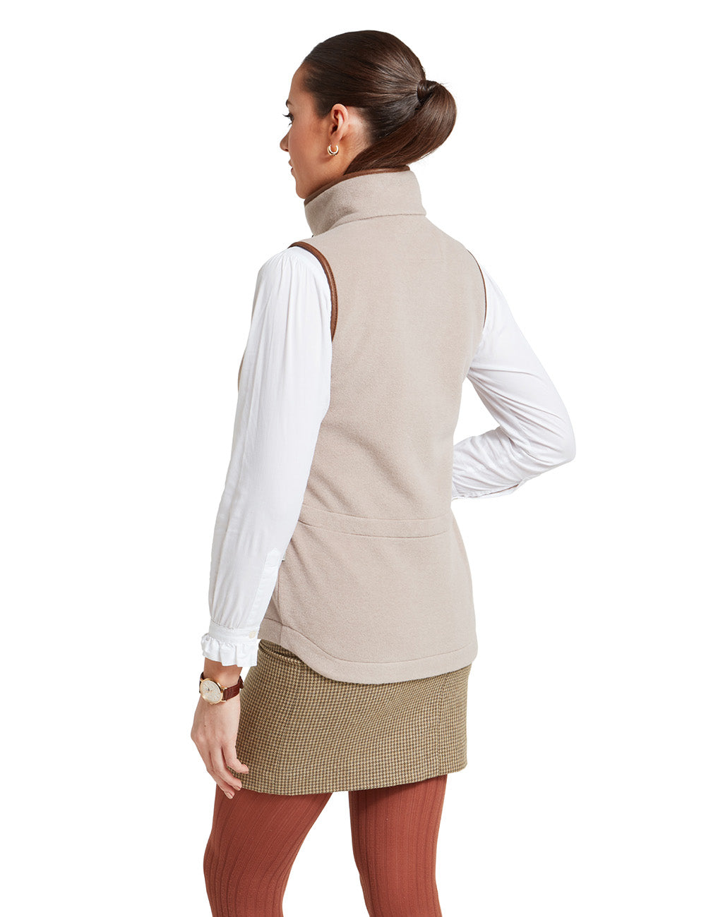Schoffel Lyndon Fleece Gilet - Mushroom