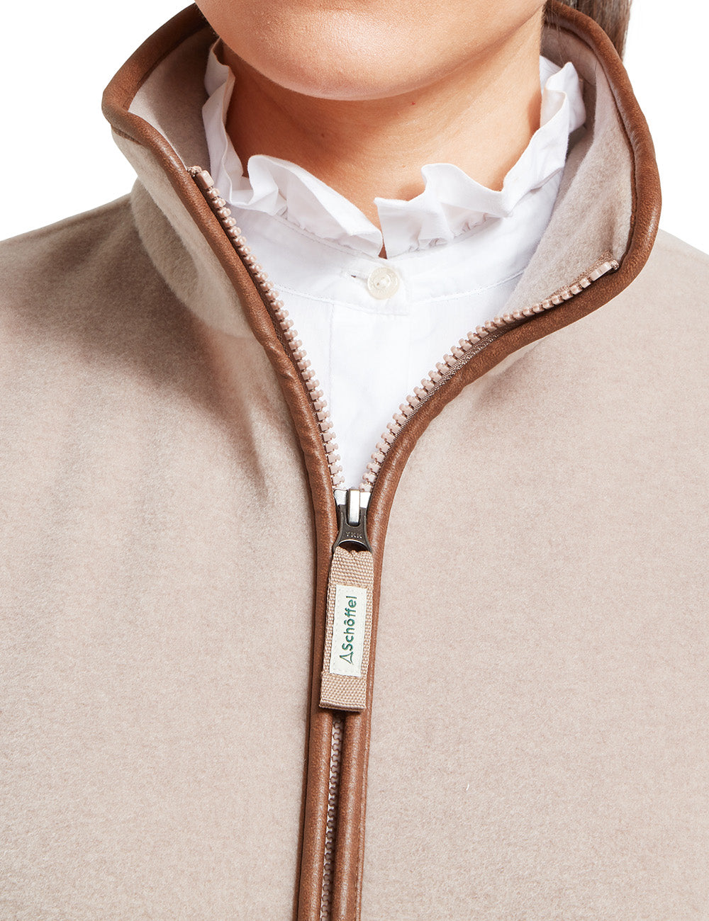Schoffel Lyndon Fleece Gilet - Mushroom