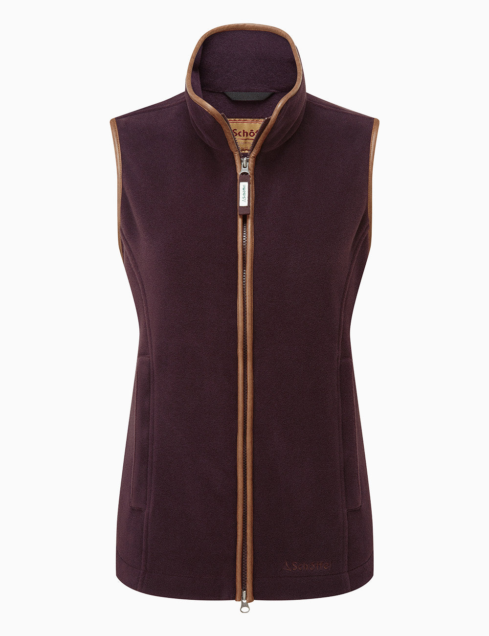 Schoffel Lyndon Fleece Gilet - Port