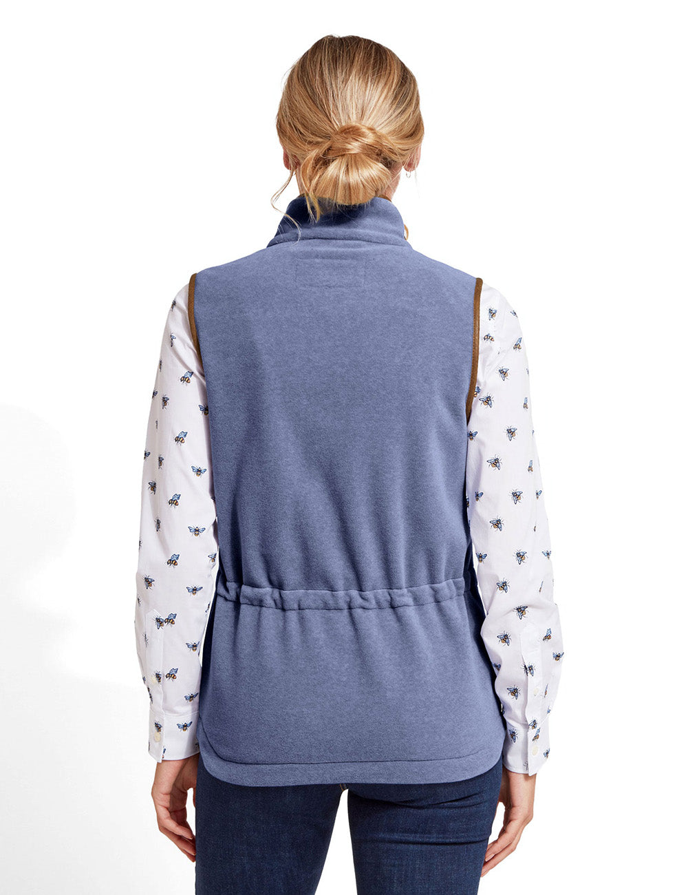 Schoffel Lyndon Fleece Gilet - Stone Blue