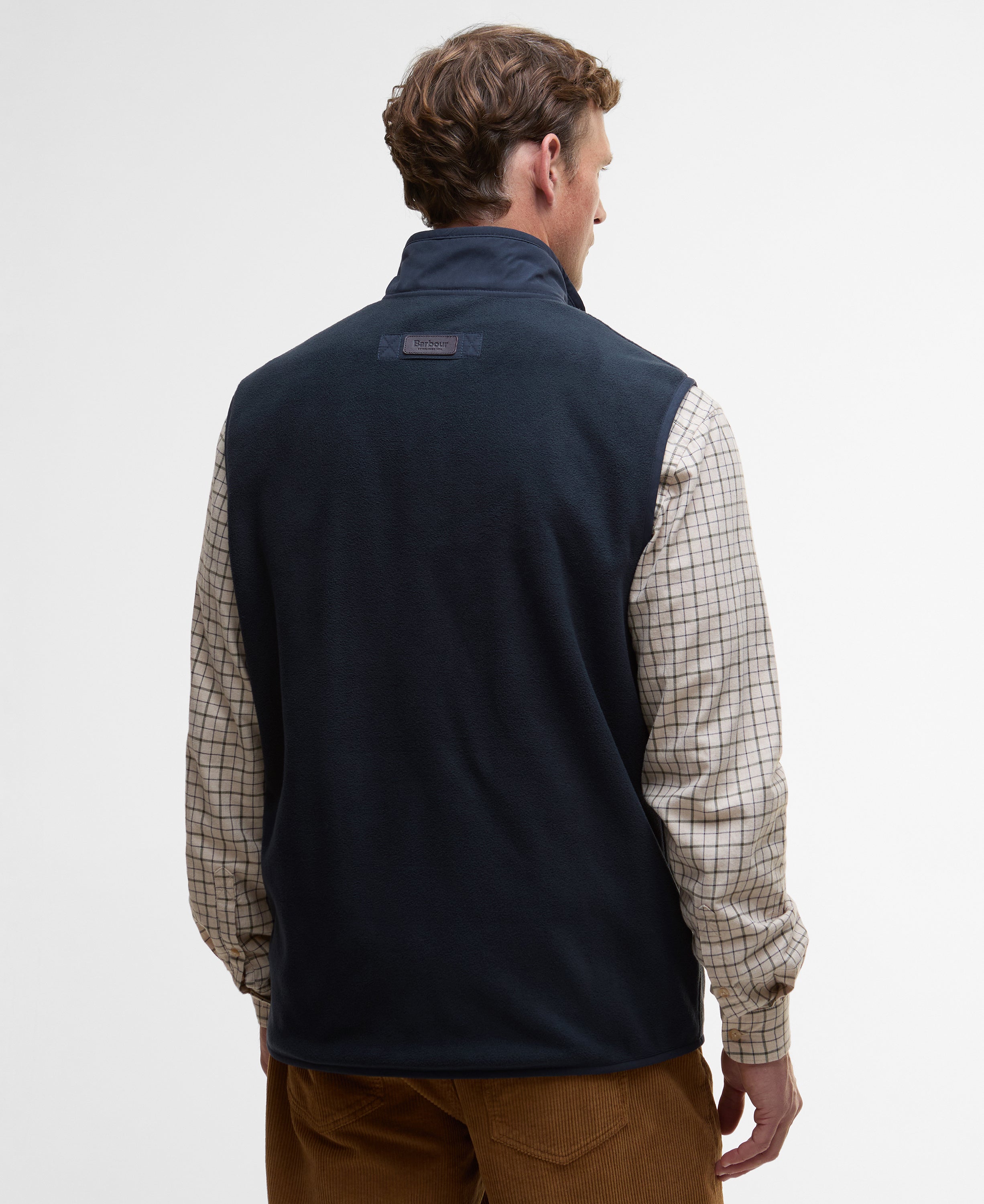 Barbour Lowich Fleece Gilet Navy