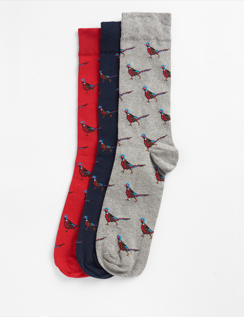 Barbour Pheasant Sock Gift Box - Multi