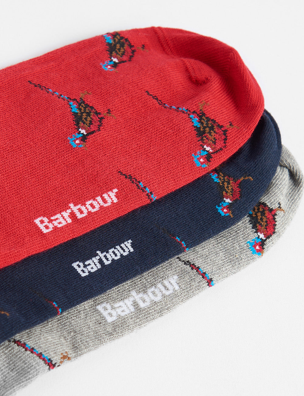 Barbour Pheasant Sock Gift Box - Multi