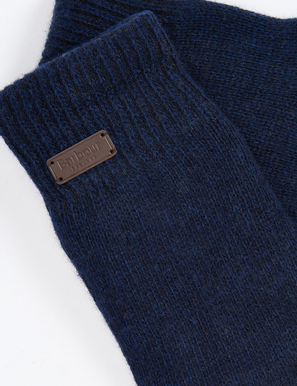 Barbour Carlton Beanie & Gloves Set - Navy