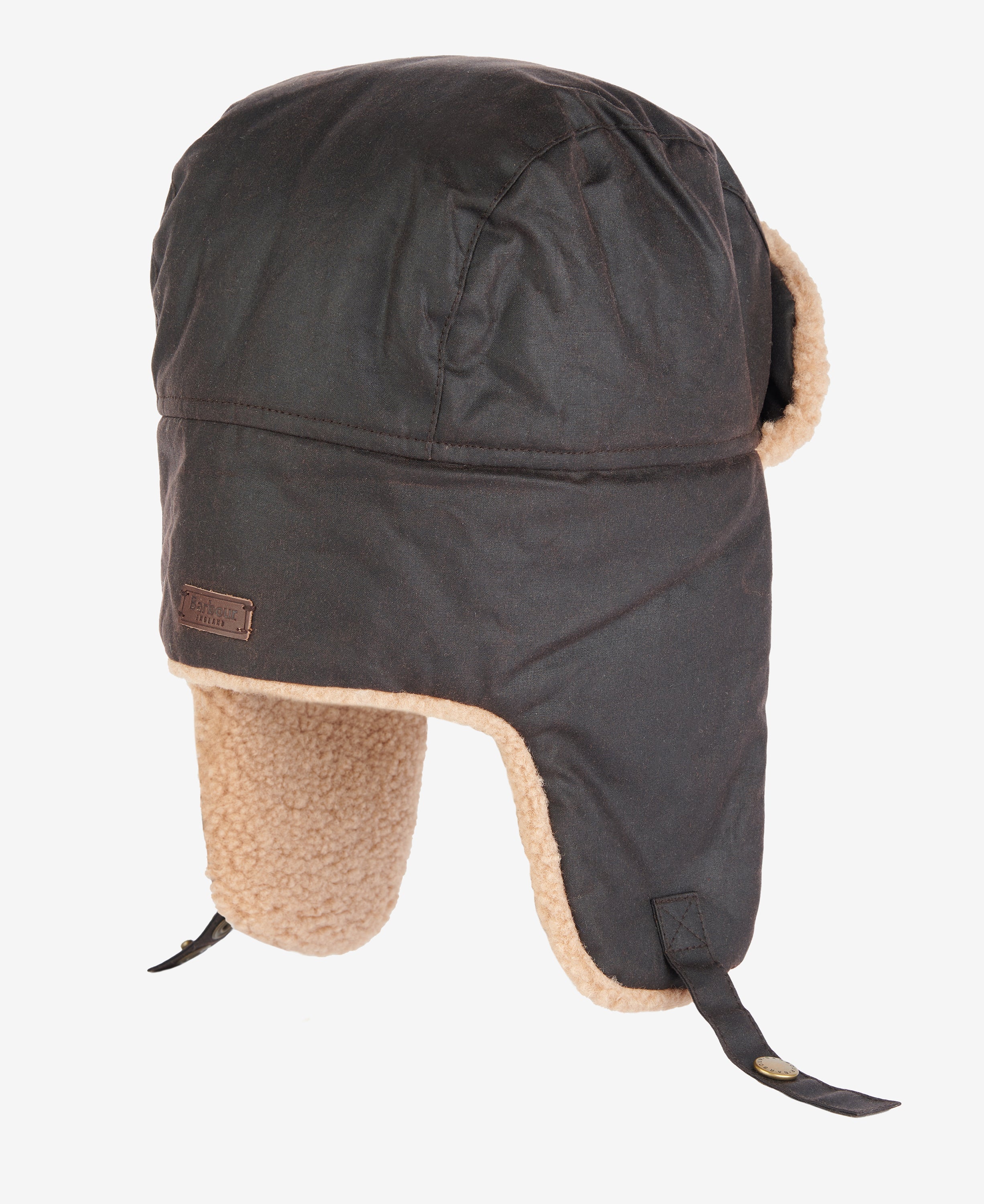 Barbour Morar Wax Trapper Hat - Rustic